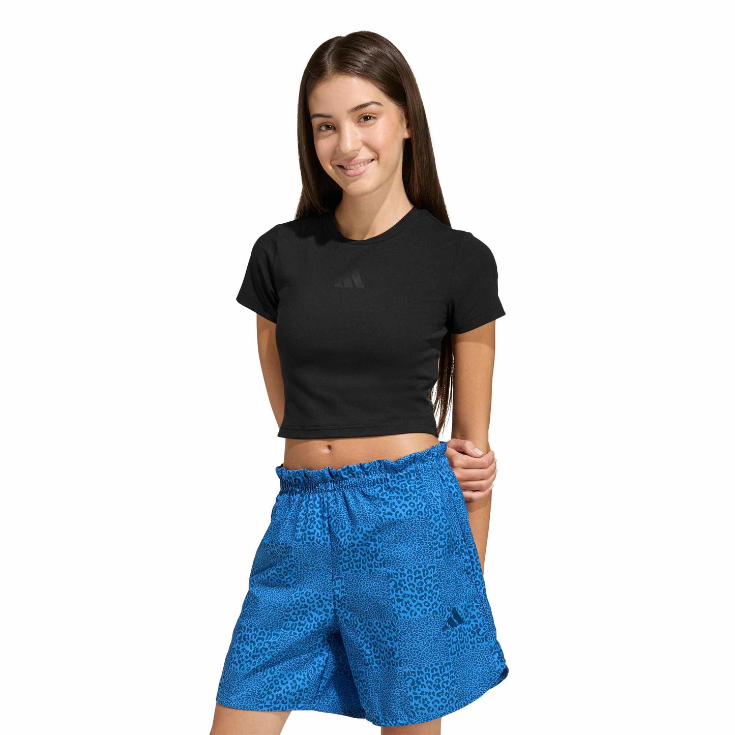 adidas Soft T-Shirt Kinder - schwarz adidas Soft T-Shirt Kinder - schwarz