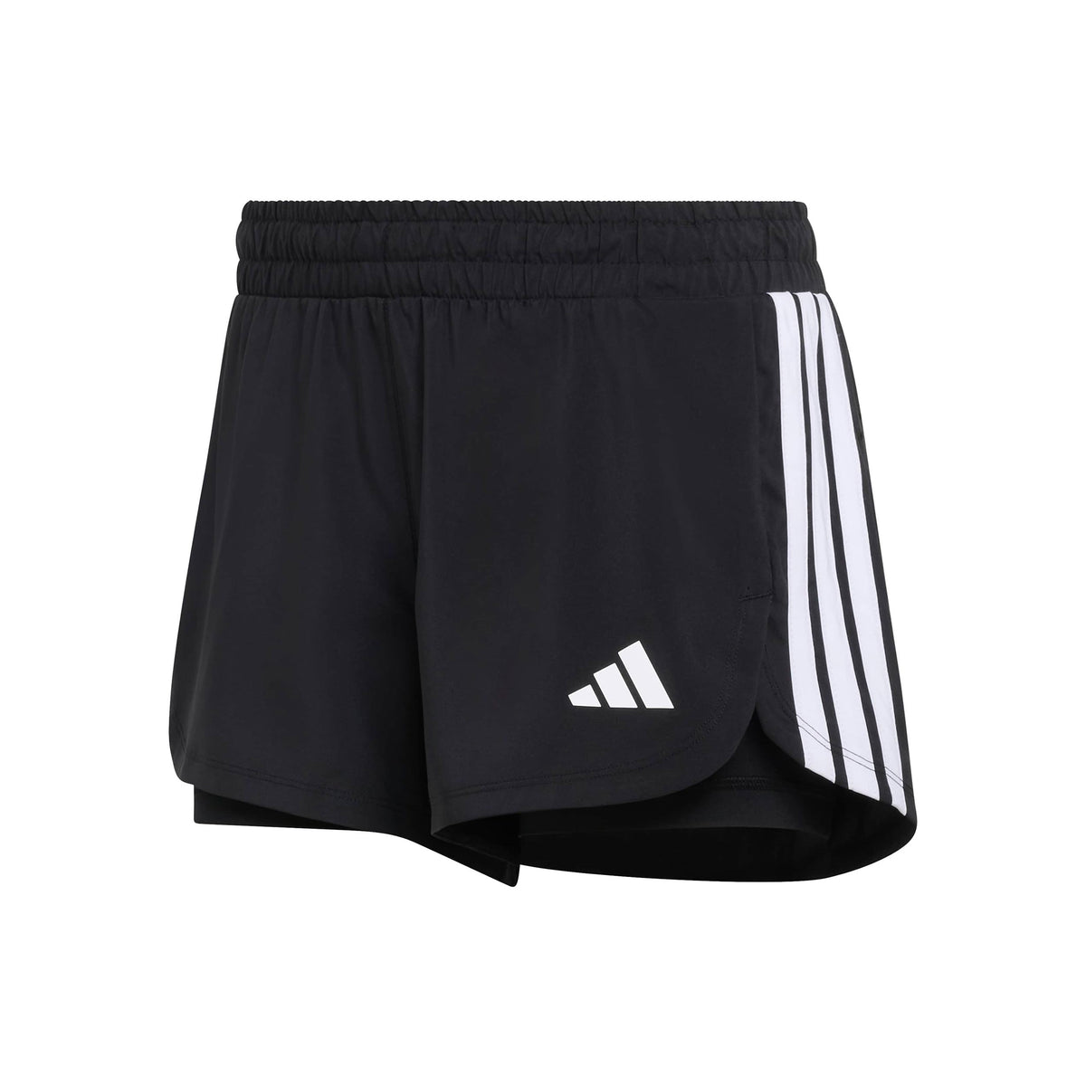 adidas Pacer 2In1 Shorts Damen - schwarz, weiß adidas Pacer 2In1 Shorts Damen - schwarz, weiß