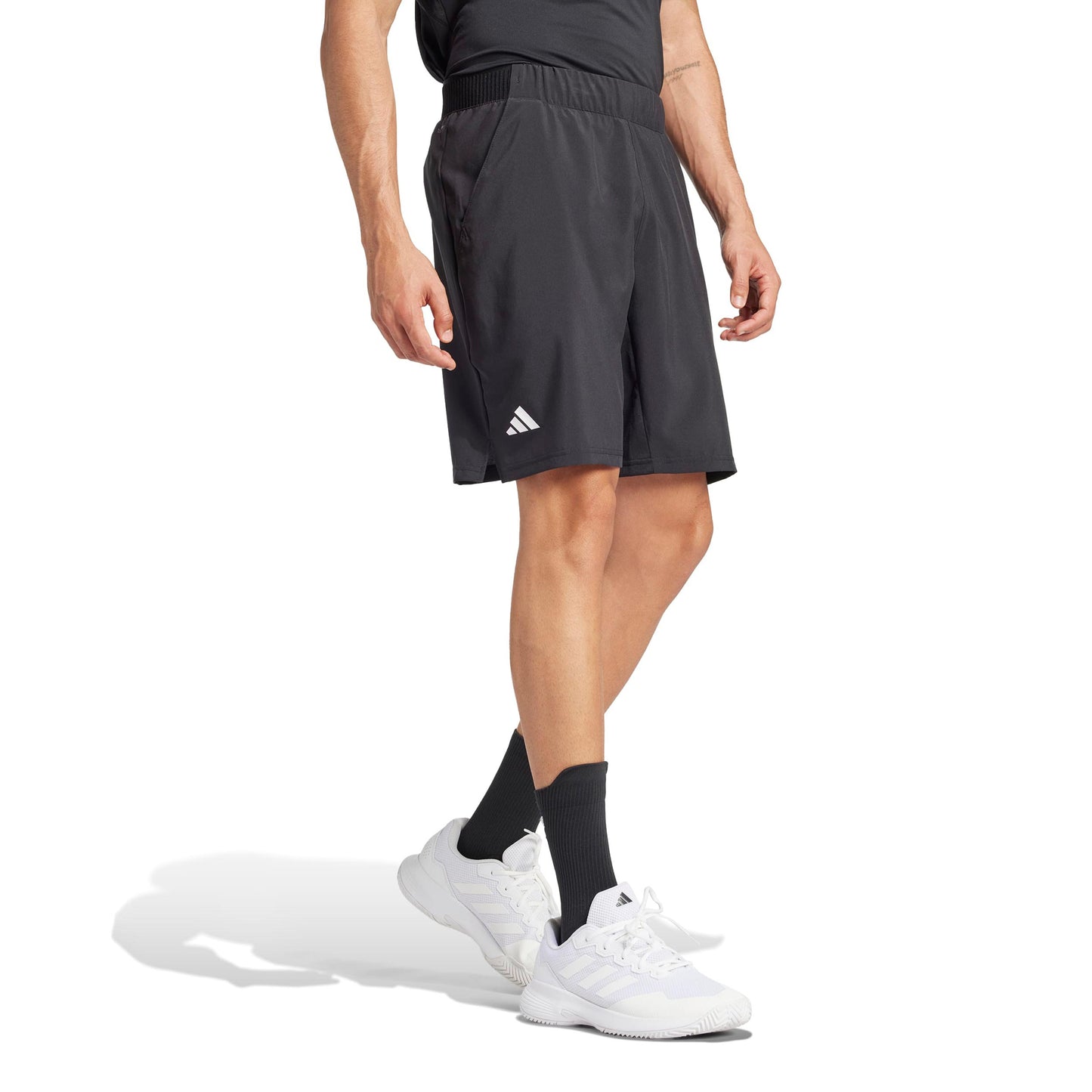 adidas Club 7Inch Sweat Shorts Herren-schwarz adidas Club 7Inch Sweat Shorts Herren-schwarz
