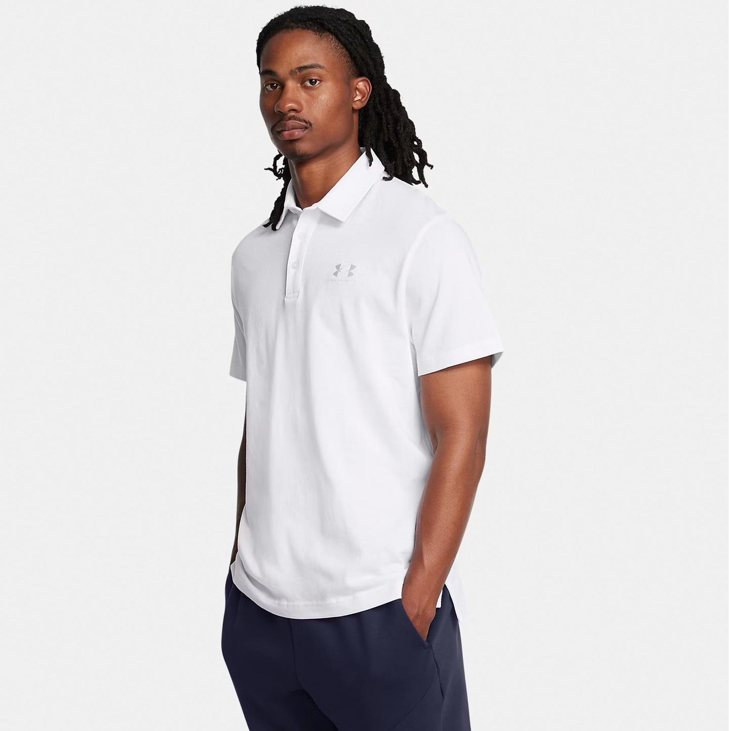 Under Armour Icon Polo Herren - weiß, weiß Under Armour Icon Polo Herren - weiß, weiß