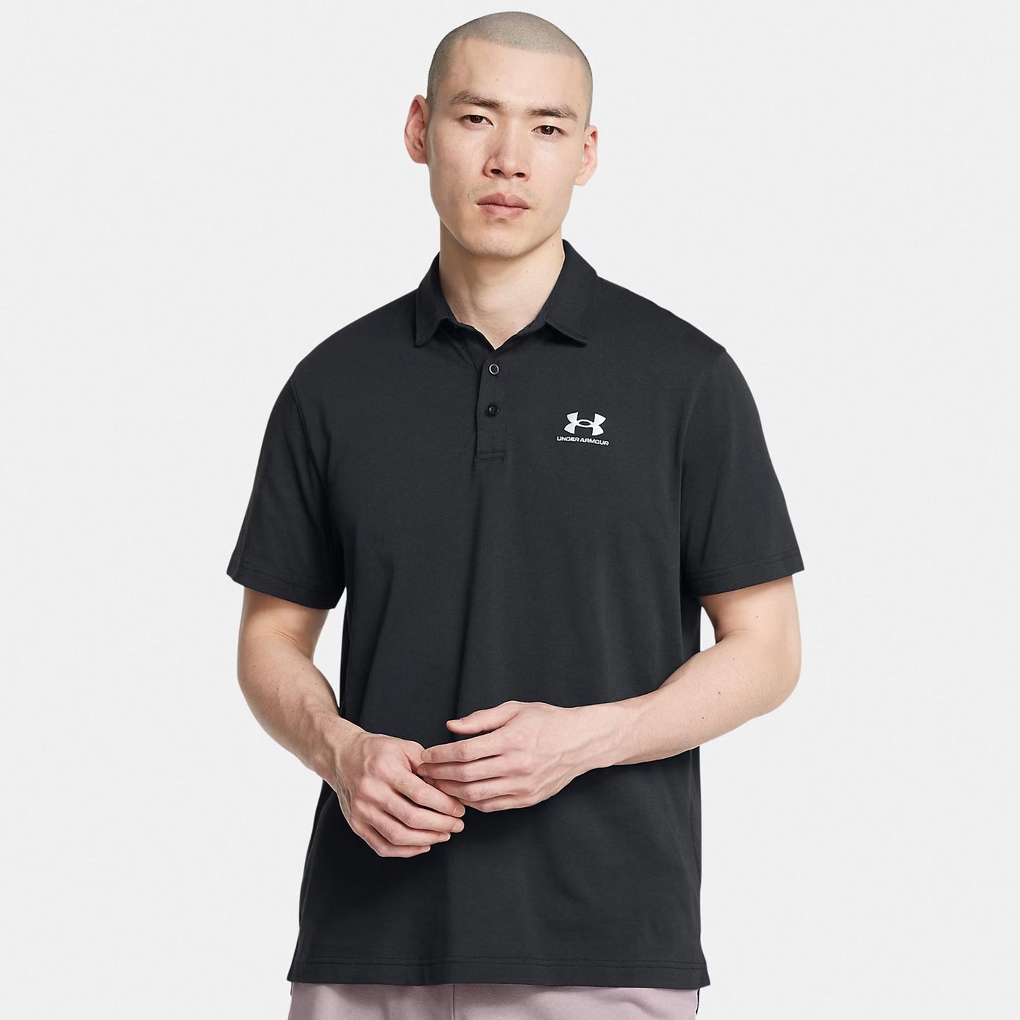 Under Armour Icon Polo Herren - schwarz, weiß Under Armour Icon Polo Herren - schwarz, weiß