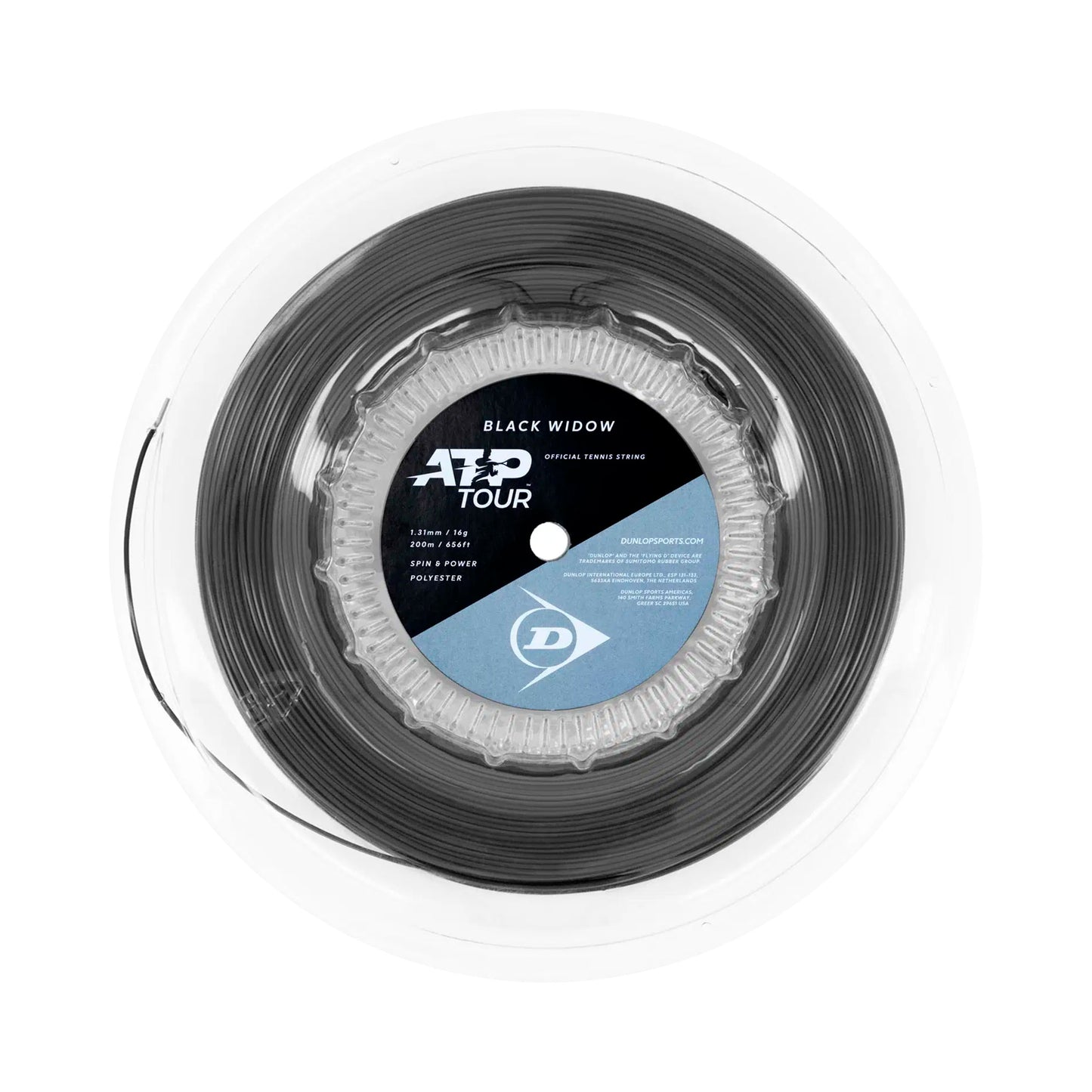 Dunlop BLACK WIDOW Saitenrolle -schwarz Dunlop BLACK WIDOW Saitenrolle -schwarz