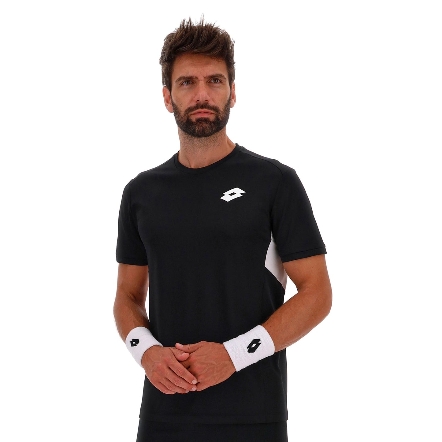 Lotto Squadra IV T-Shirt Herren - schwarz, weiß Lotto Squadra IV T-Shirt Herren - schwarz, weiß