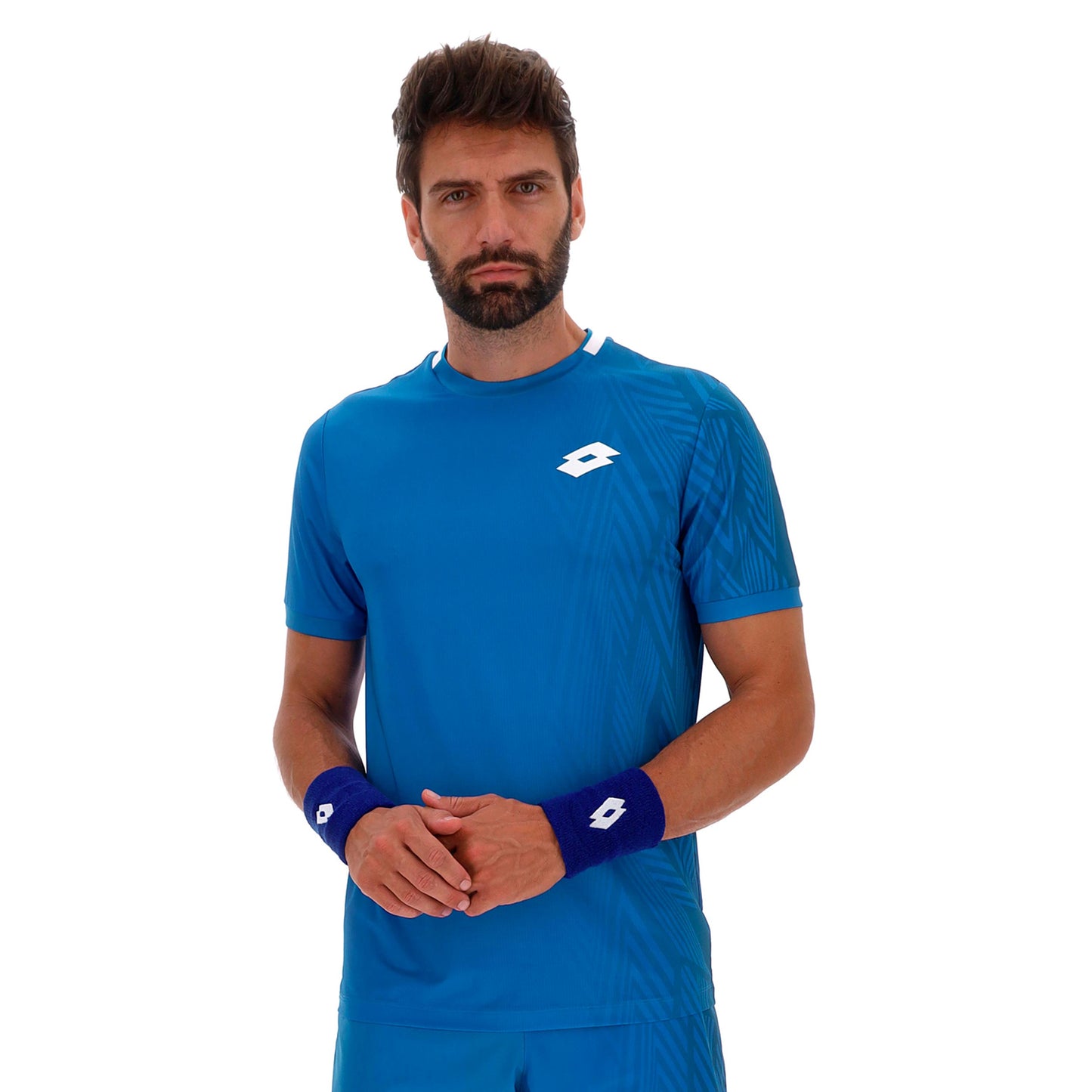 Lotto Tech VI T-Shirt Herren - blau, grau Lotto Tech VI T-Shirt Herren - blau, grau