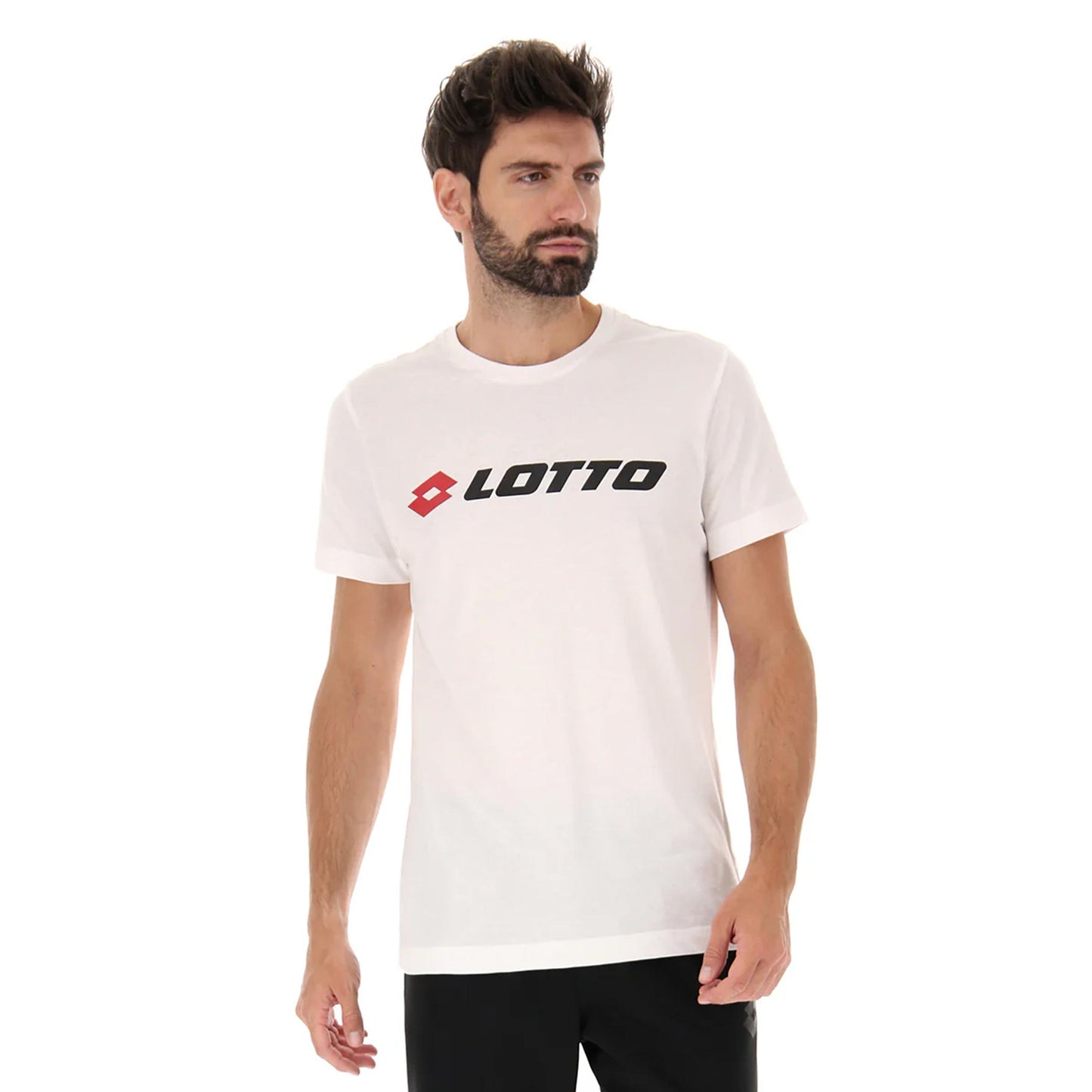 Lotto MSC II Logo T-Shirt Herren - weiß, dunkelblau Lotto MSC II Logo T-Shirt Herren - weiß, dunkelblau