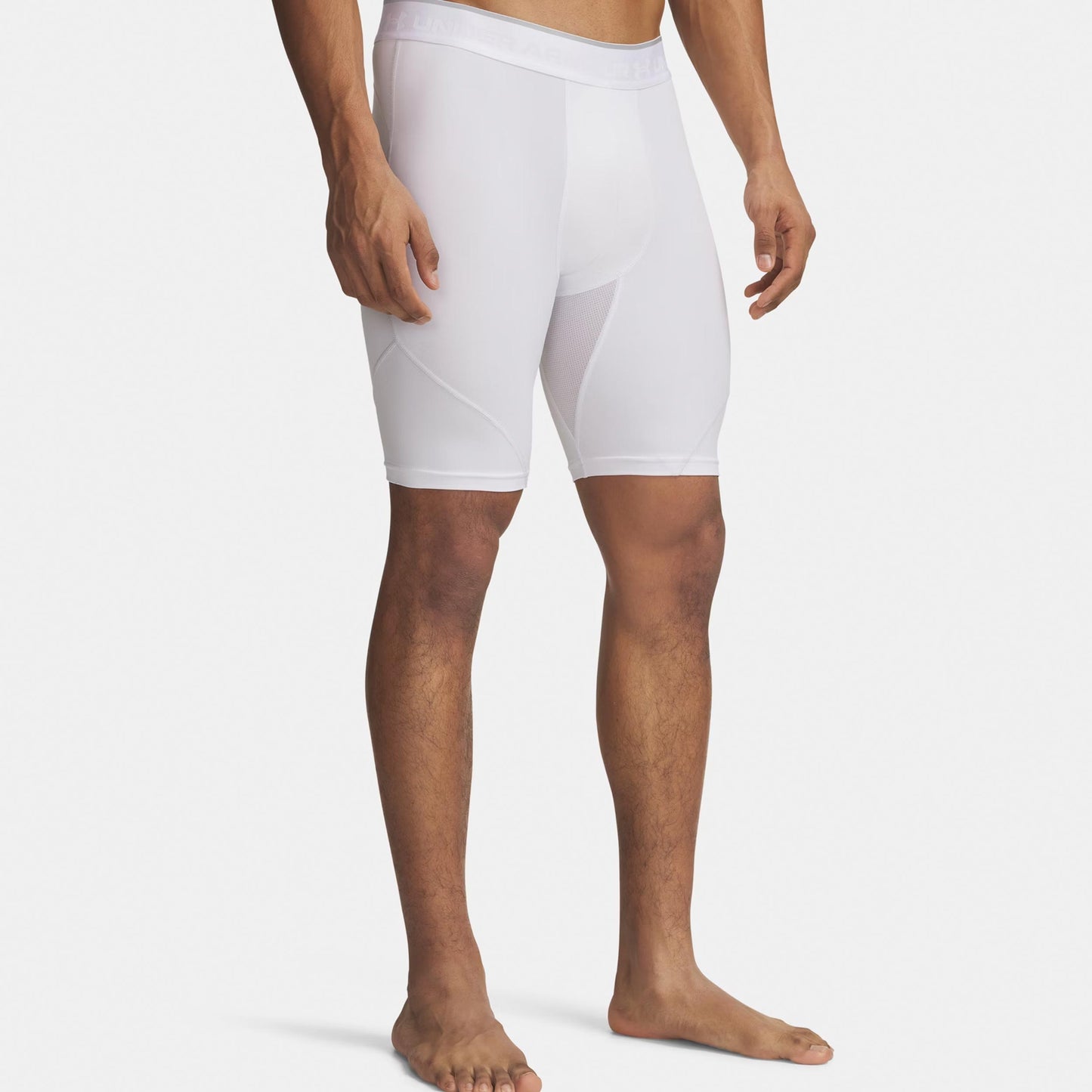 Under Armour Elite Long Shorts Herren-weiß Under Armour Elite Long Shorts Herren-weiß