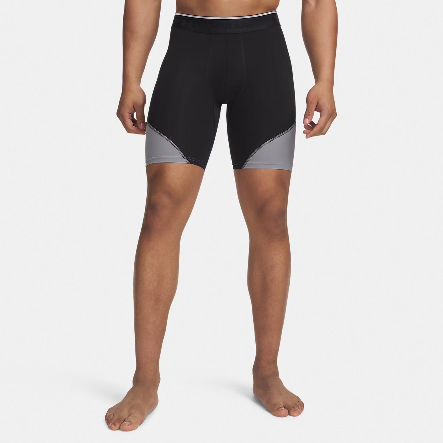 Under Armour Elite Long Shorts Herren - schwarz, silber Under Armour Elite Long Shorts Herren - schwarz, silber