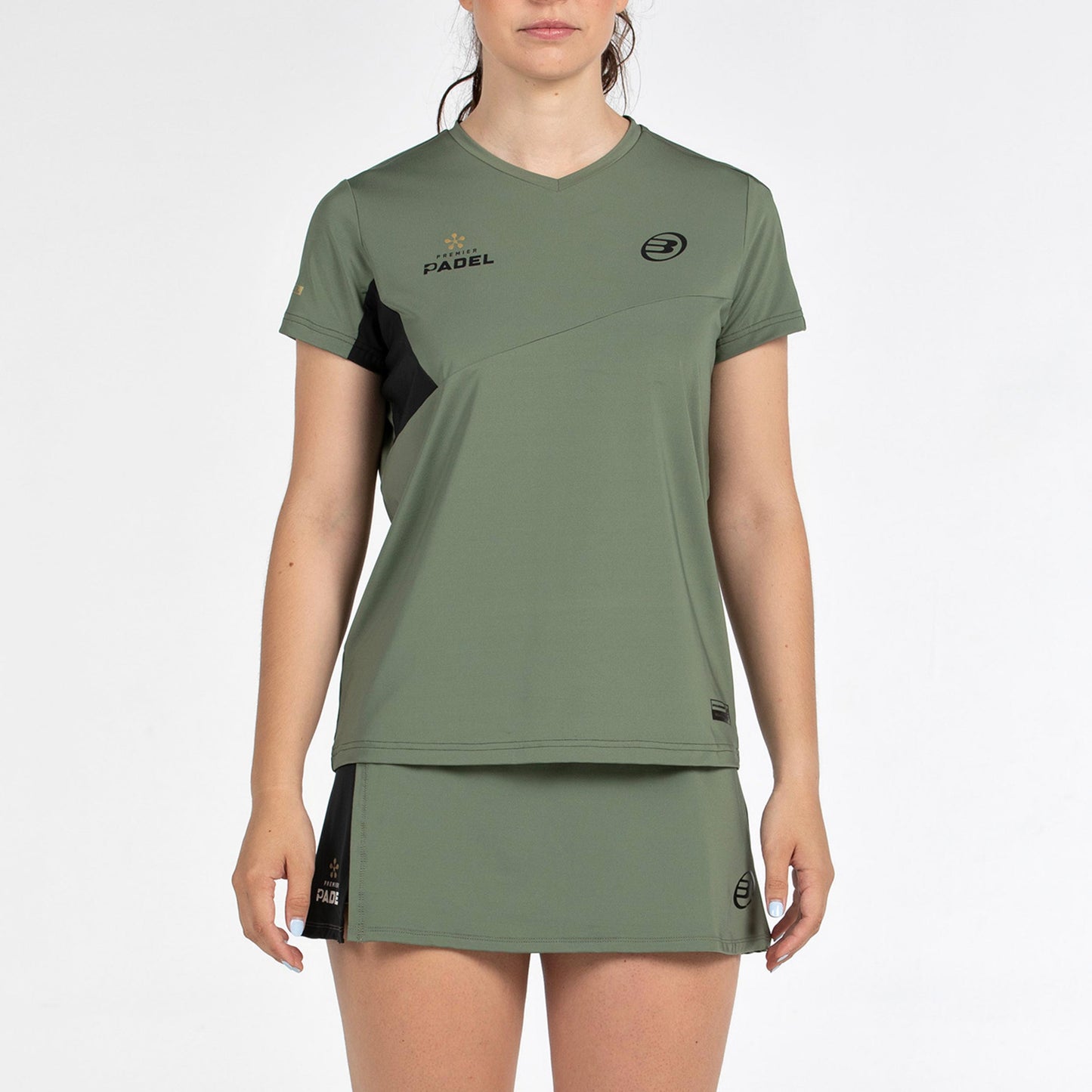 Bullpadel Pampan T-Shirt Damen - oliv Bullpadel Pampan T-Shirt Damen - oliv