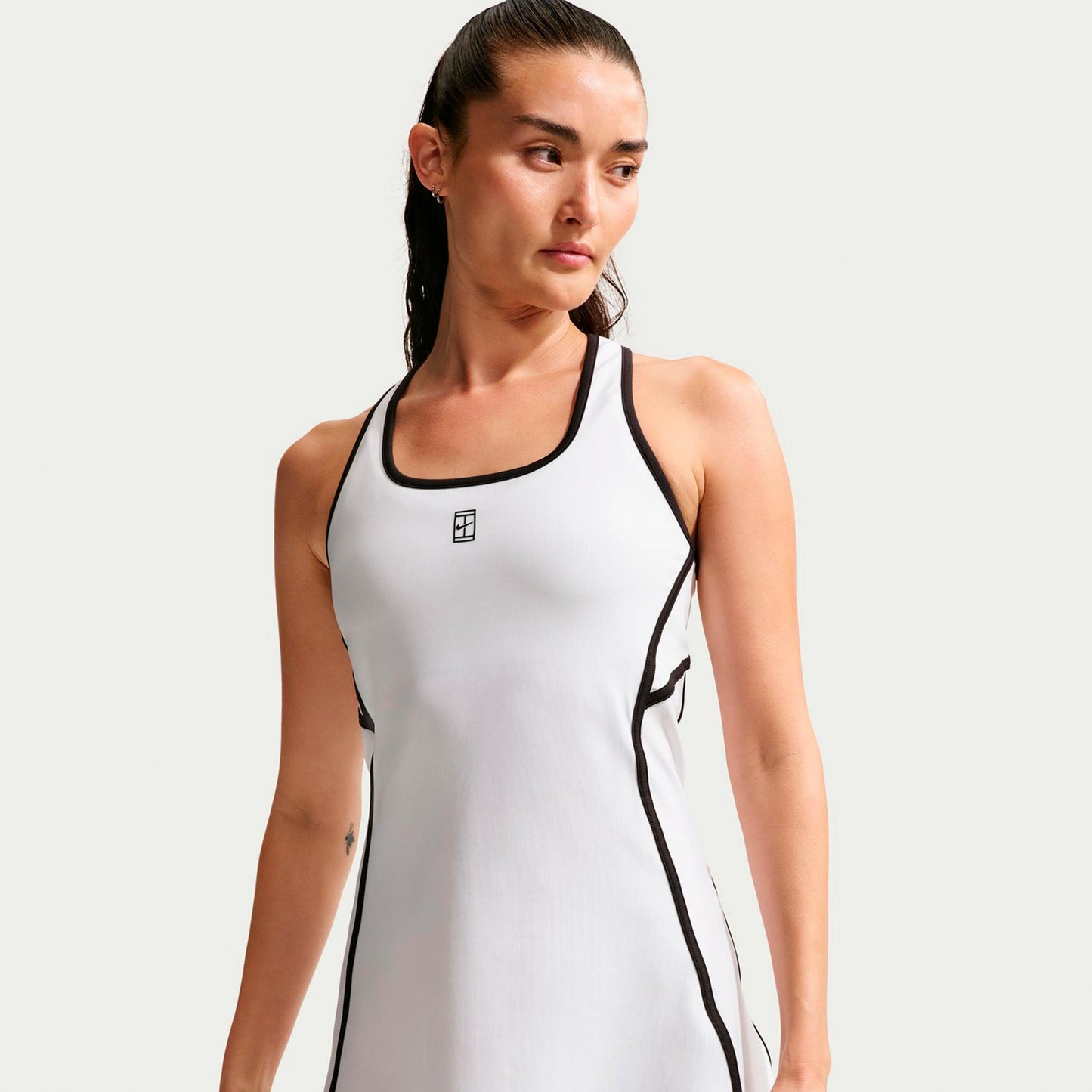 Nike Court Dri-Fit Advantage Kleid Damen-weiß Nike Court Dri-Fit Advantage Kleid Damen-weiß