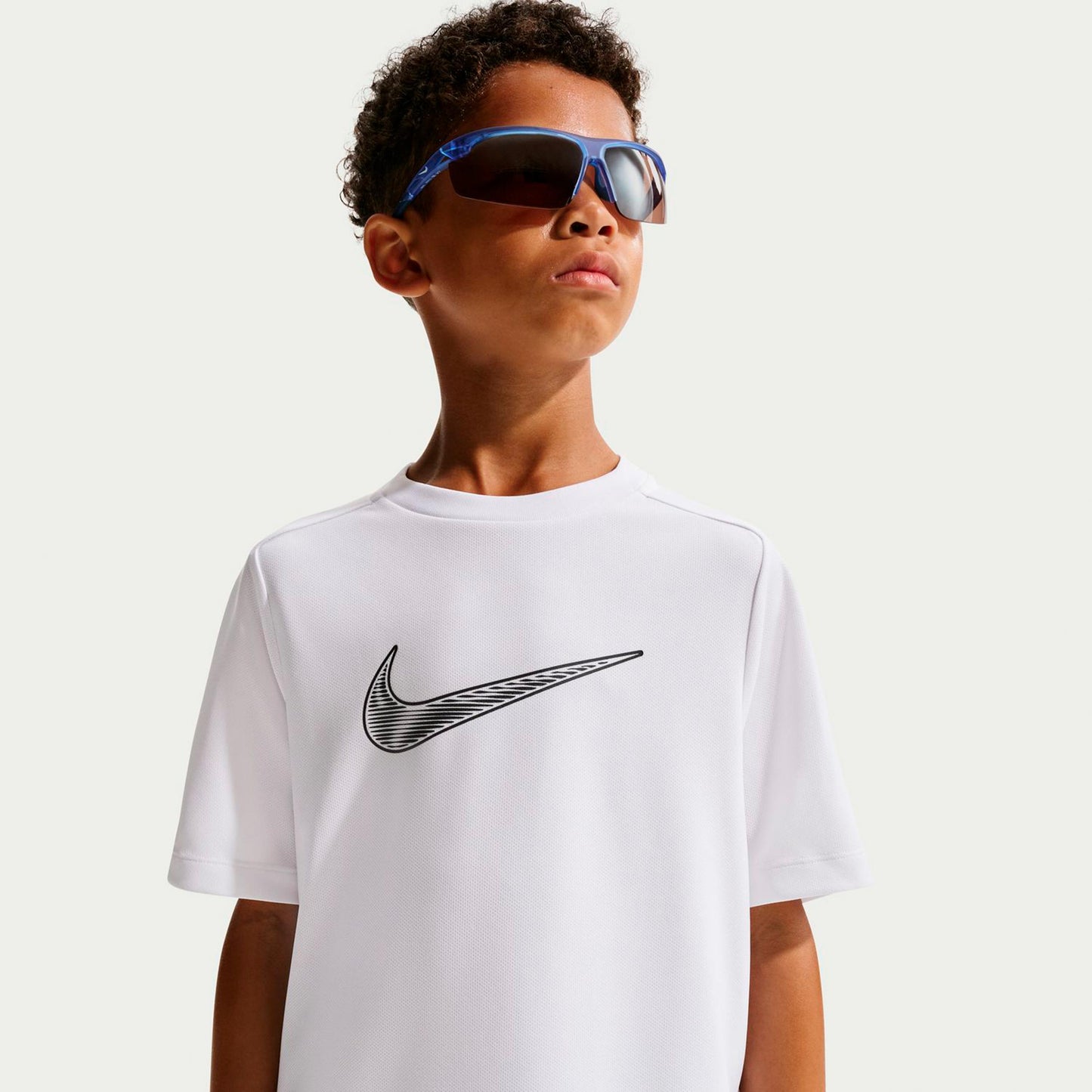 Nike Dri-Fit Multi T-Shirt Jungen-weiß Nike Dri-Fit Multi T-Shirt Jungen-weiß