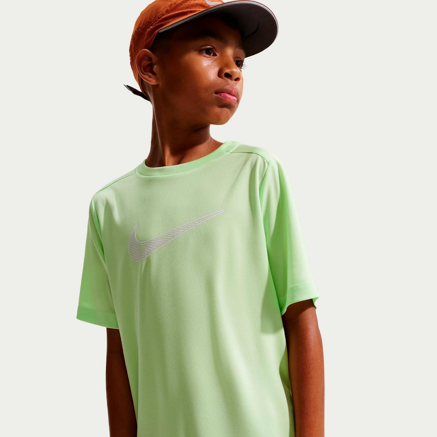 Nike Dri-Fit Multi T-Shirt Jungen-limette Nike Dri-Fit Multi T-Shirt Jungen-limette