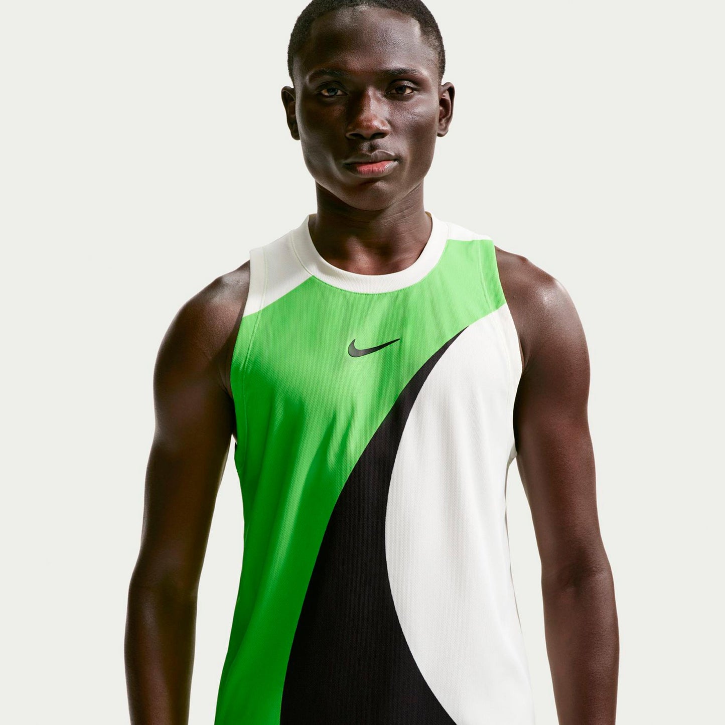 Nike Carlos Alcaraz Court Dri-Fit Advantage Slam Tank-Top Herren-grün, weiß Nike Carlos Alcaraz Court Dri-Fit Advantage Slam Tank-Top Herren-grün, weiß