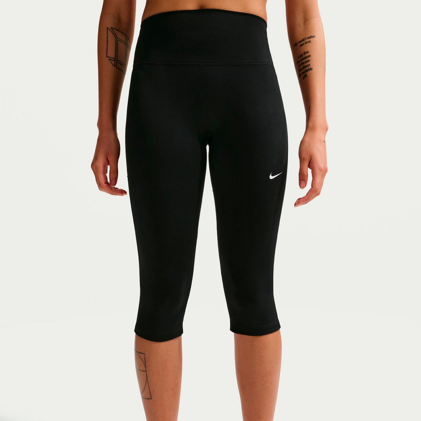 Nike Dri-Fit One High Rise Tight Damen-schwarz Nike Dri-Fit One High Rise Tight Damen-schwarz