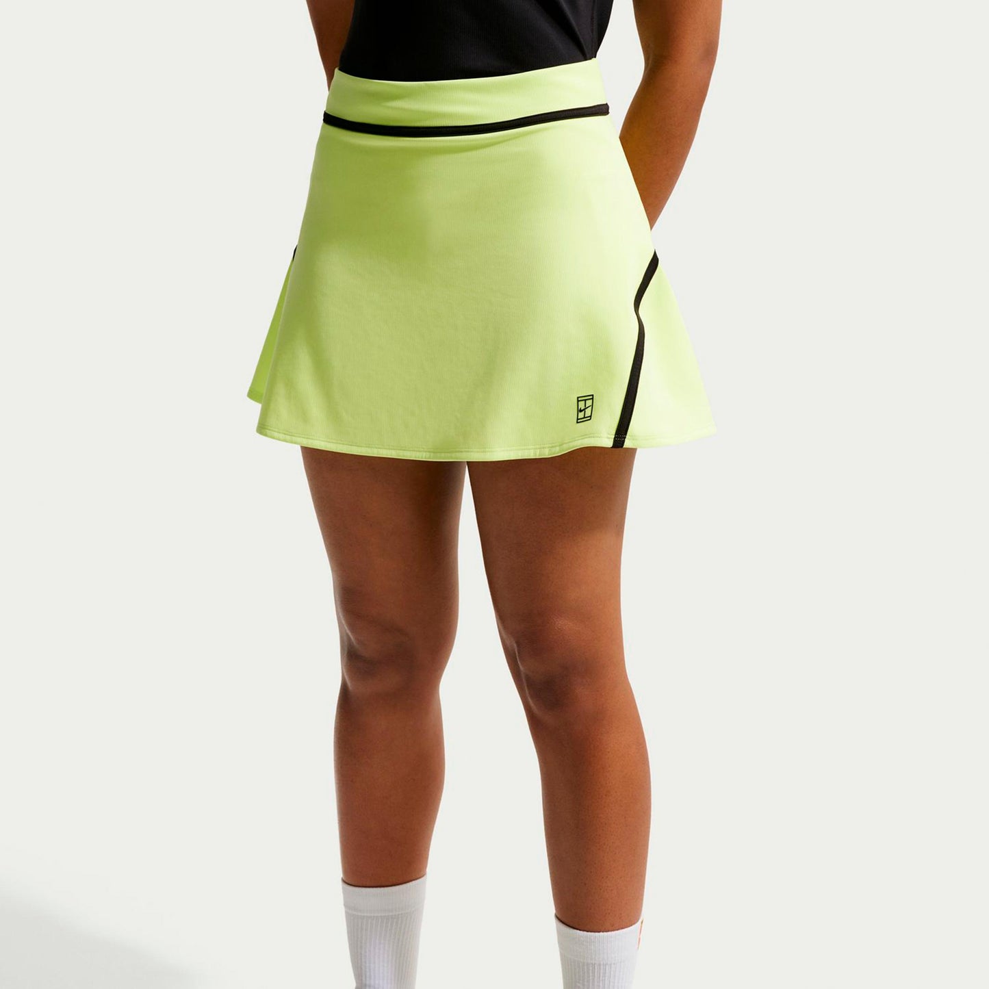 Nike Court Dri-Fit Advantage High Rise Rock Damen-limette Nike Court Dri-Fit Advantage High Rise Rock Damen-limette