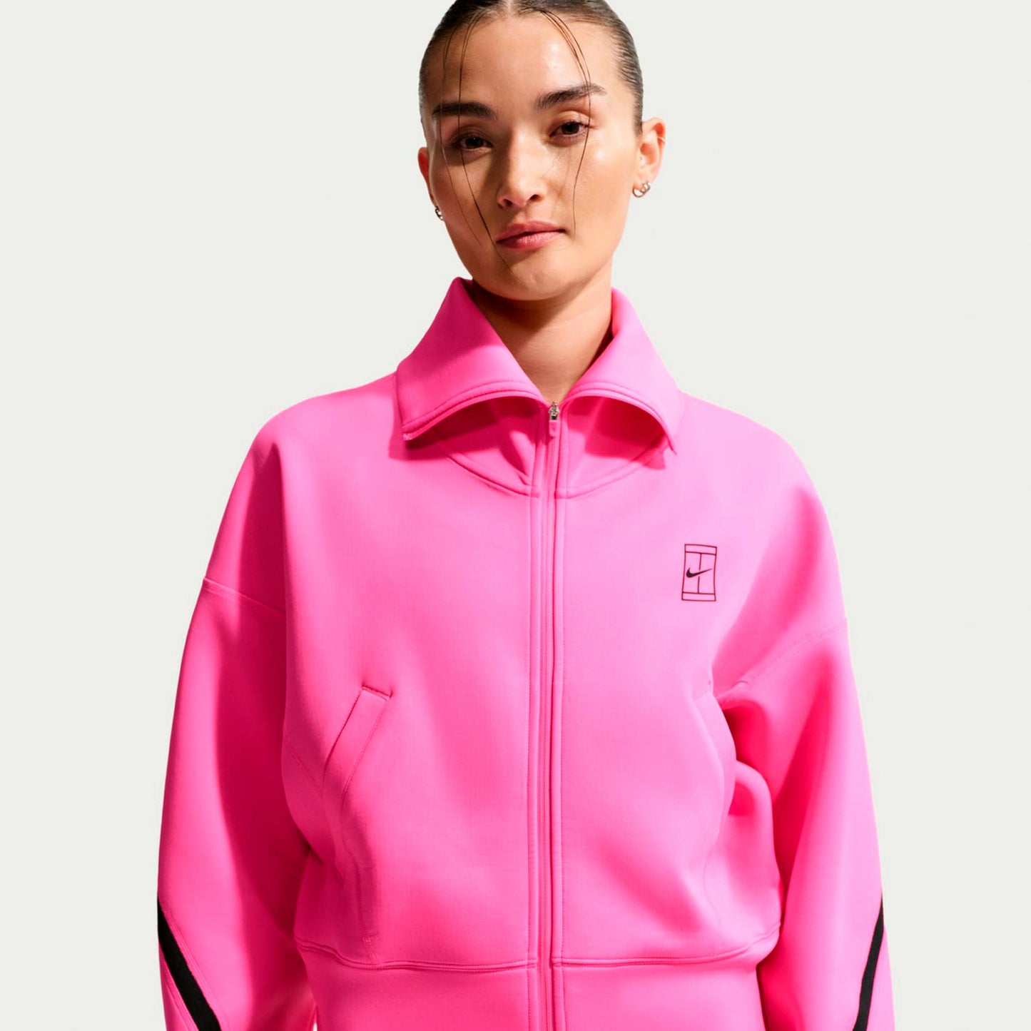 Nike Court Dri-Fit Advantage Trainingsjacke Damen-berry Nike Court Dri-Fit Advantage Trainingsjacke Damen-berry