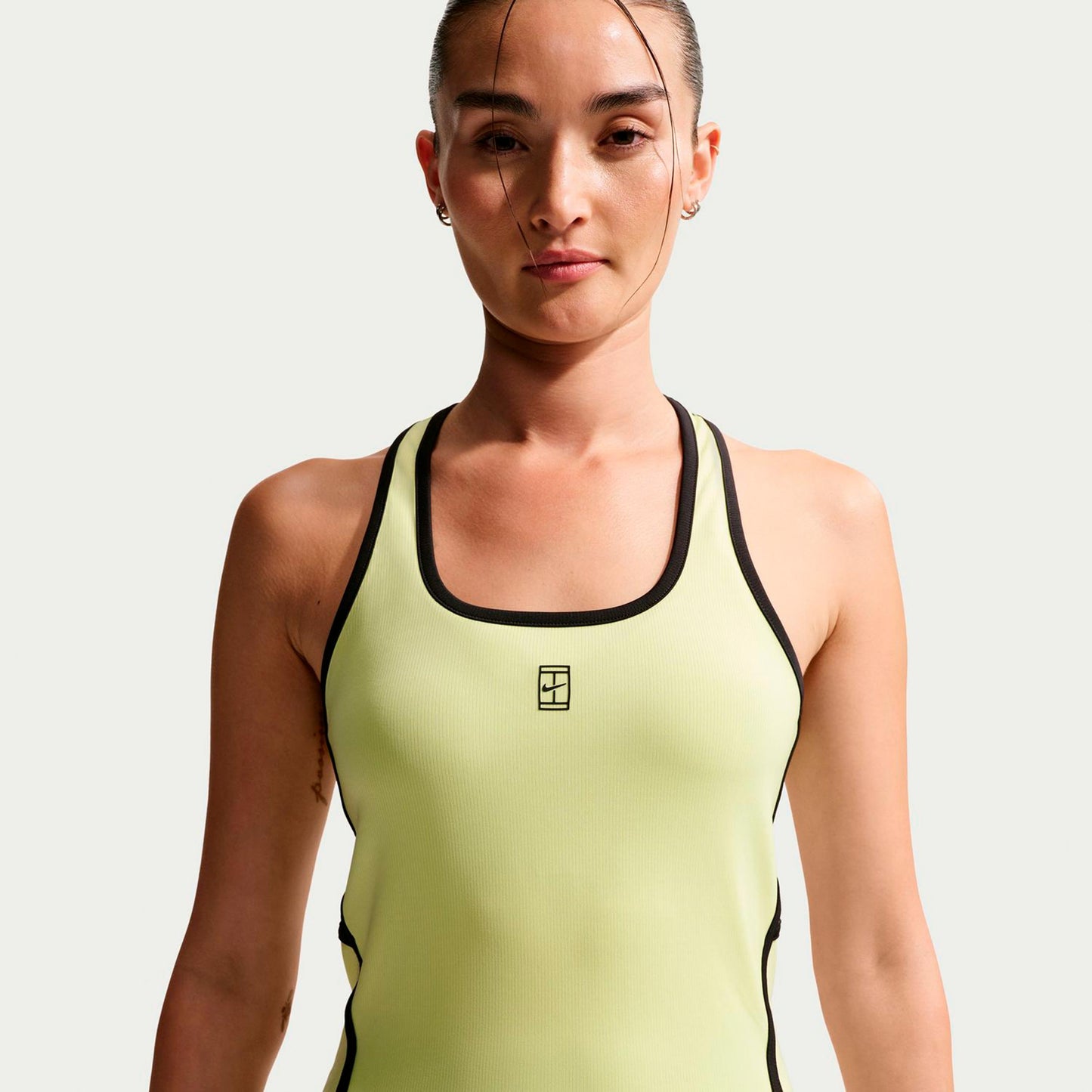 Nike Court Dri-Fit Advantage Tank-Top Damen-limette Nike Court Dri-Fit Advantage Tank-Top Damen-limette