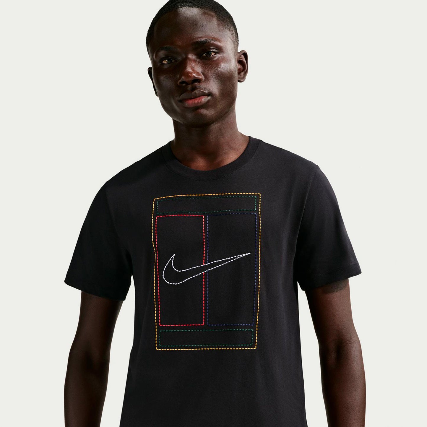 Nike Court Heritage T-Shirt Herren-schwarz Nike Court Heritage T-Shirt Herren-schwarz