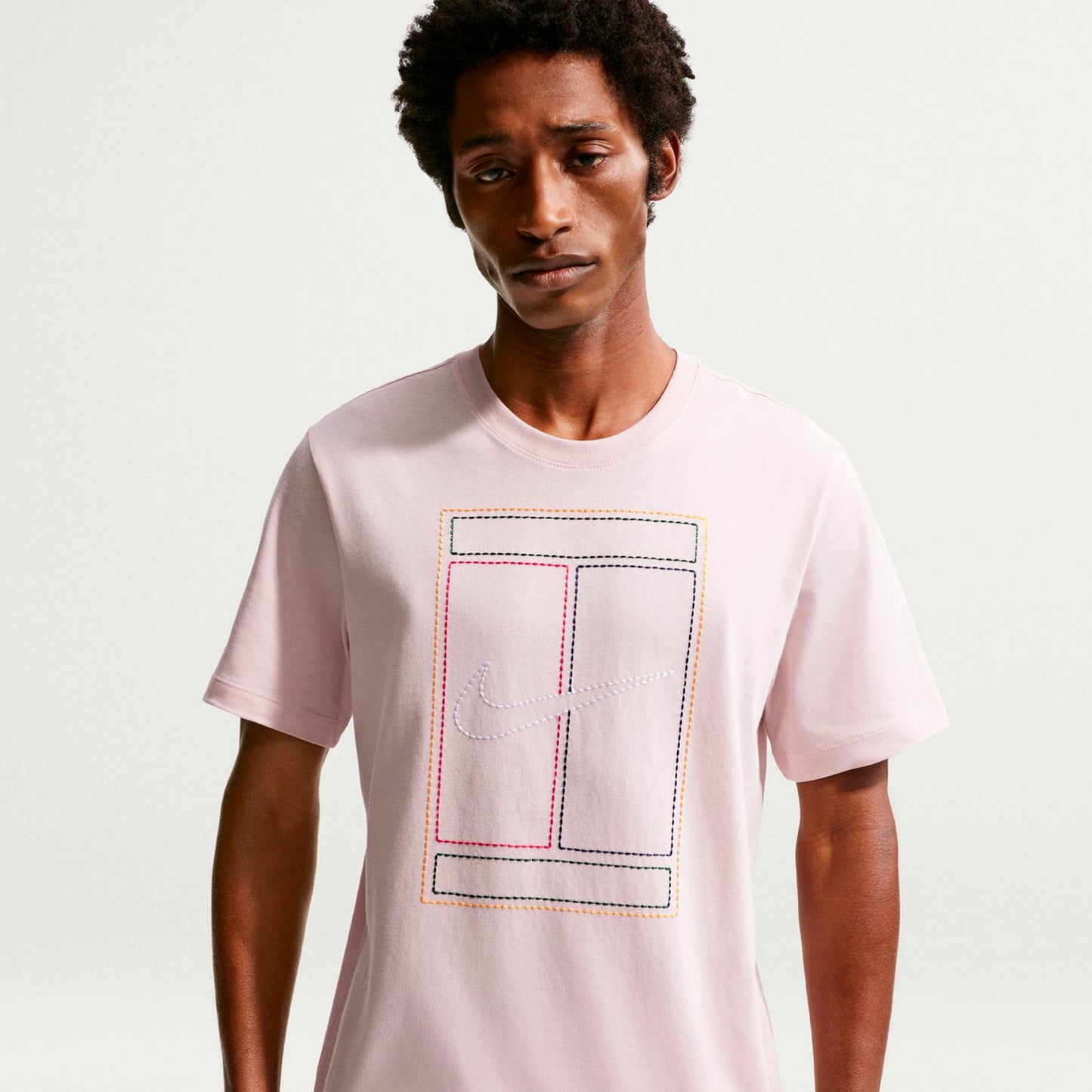 Nike Court Heritage T-Shirt Herren - altrosa Nike Court Heritage T-Shirt Herren - altrosa