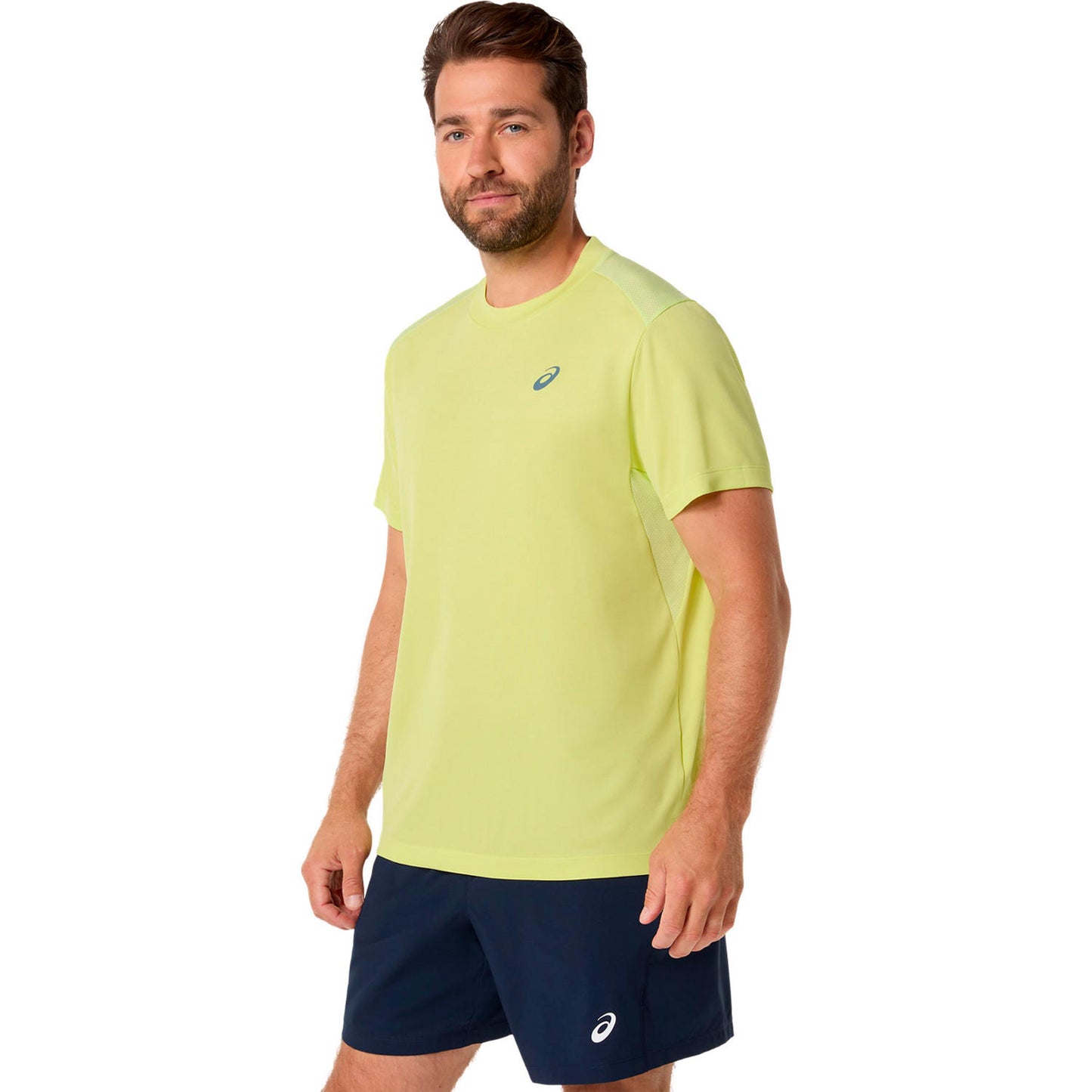 ASICS Court T-Shirt Herren - gelb ASICS Court T-Shirt Herren - gelb