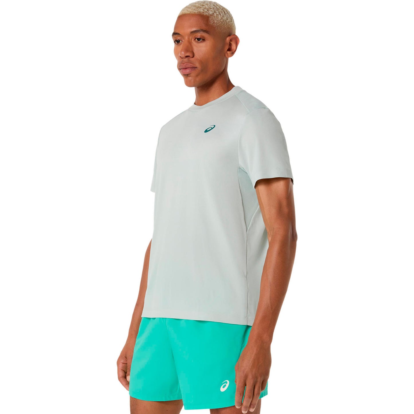 ASICS Court T-Shirt Herren-grau ASICS Court T-Shirt Herren-grau