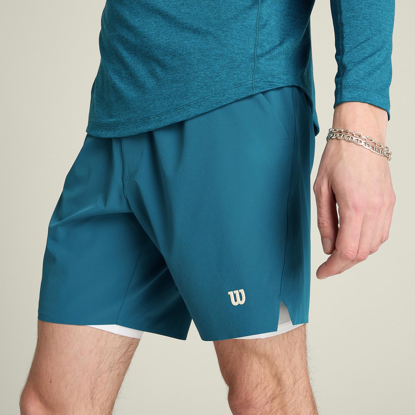Wilson Tournament 7in Shorts Herren-blau Wilson Tournament 7in Shorts Herren-blau