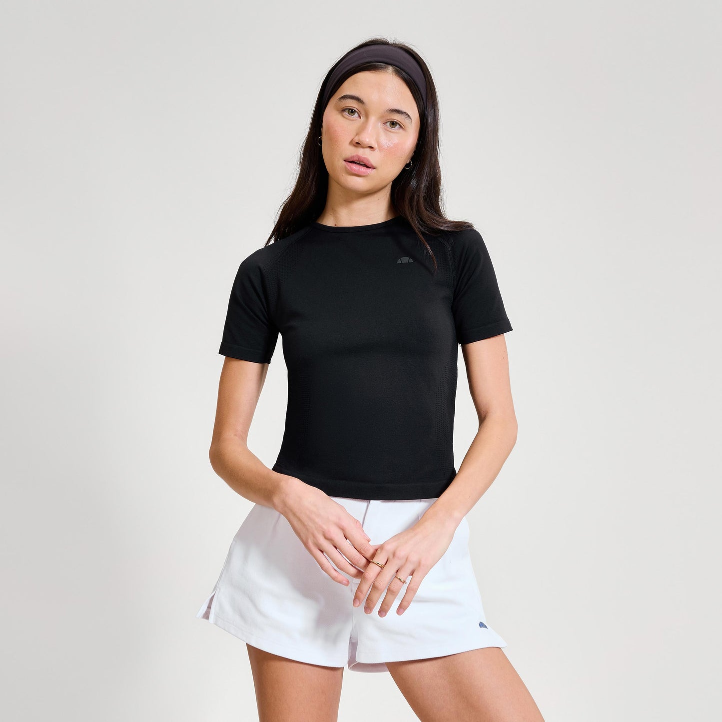 Ellesse La Bella Seamless T-Shirt Damen - schwarz Ellesse La Bella Seamless T-Shirt Damen - schwarz
