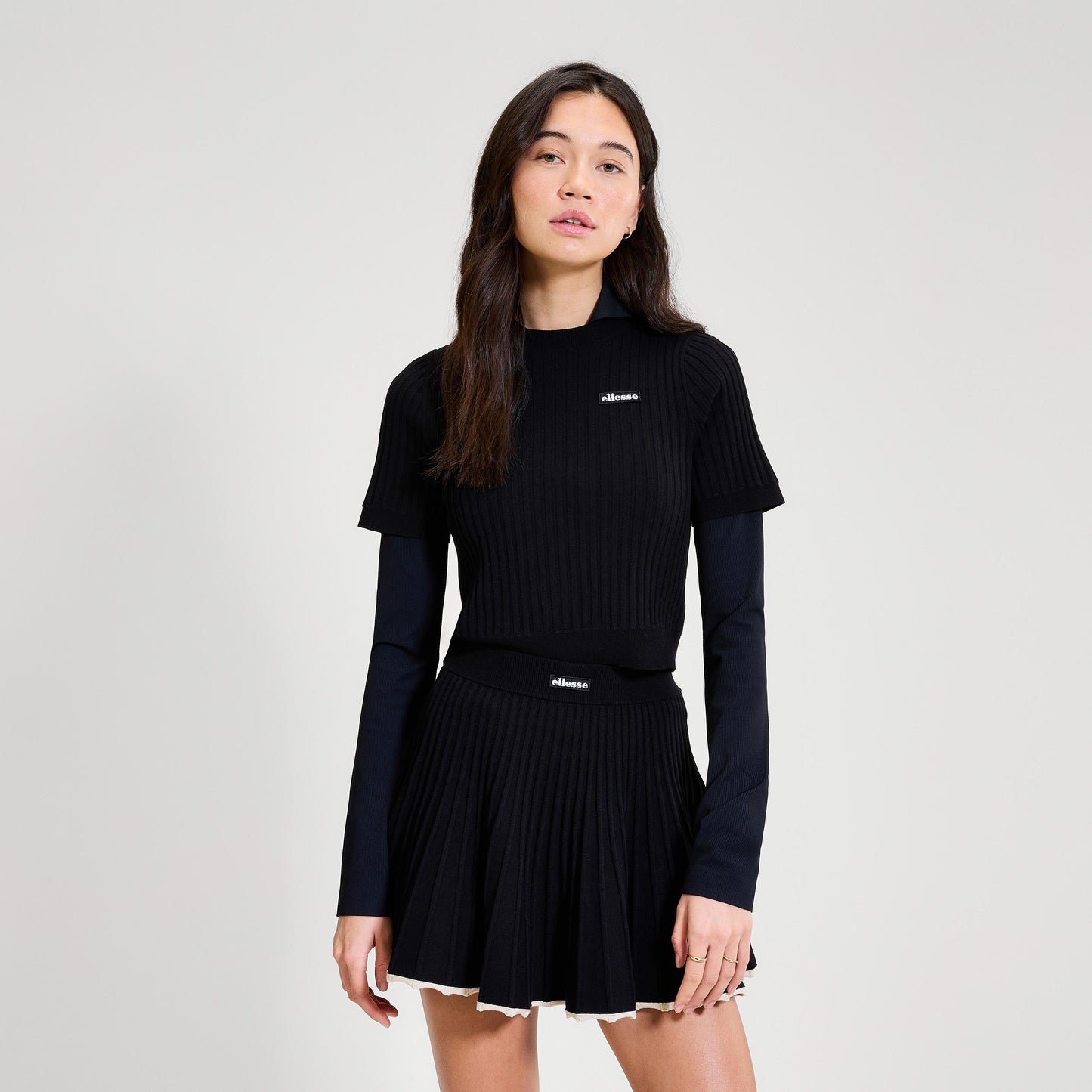 Ellesse The Court T-Shirt Damen - schwarz Ellesse The Court T-Shirt Damen - schwarz