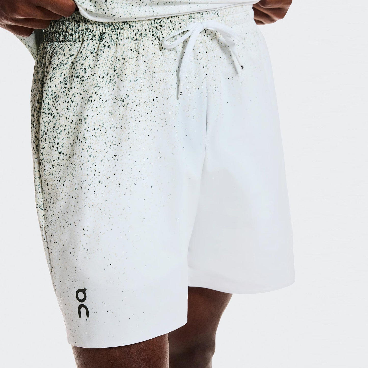 On 5" Court Fade Shorts Herren - grün, weiß On 5" Court Fade Shorts Herren - grün, weiß