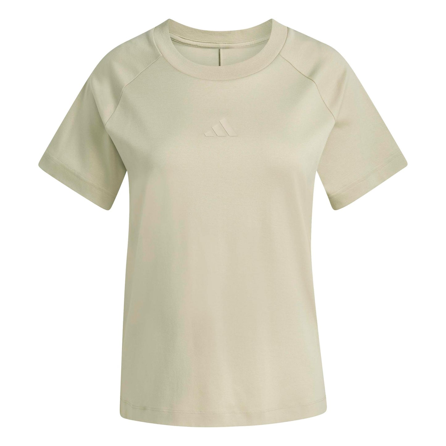adidas Regular T-Shirt Damen - beige adidas Regular T-Shirt Damen - beige