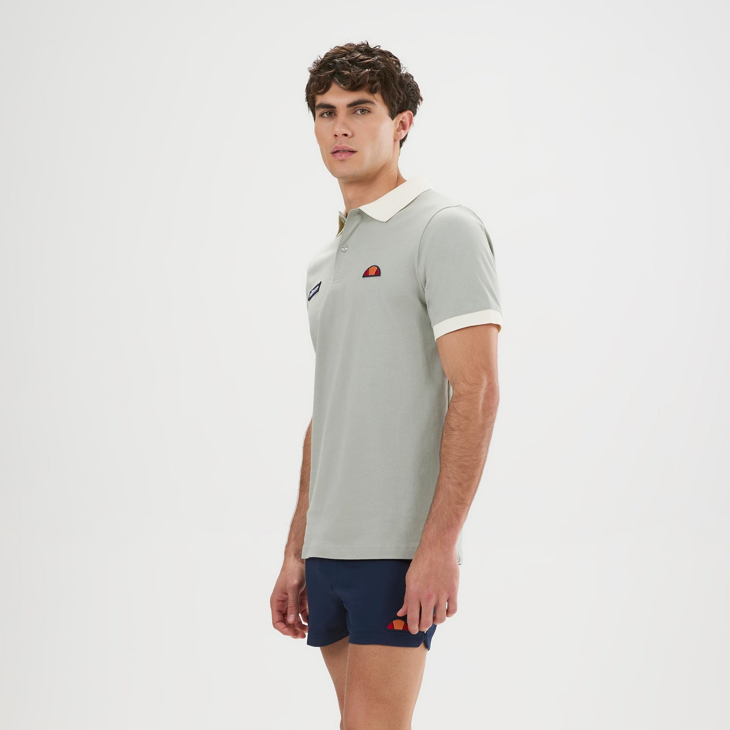 Ellesse Lessepsia Polo Herren - grau, schwarz Ellesse Lessepsia Polo Herren - grau, schwarz