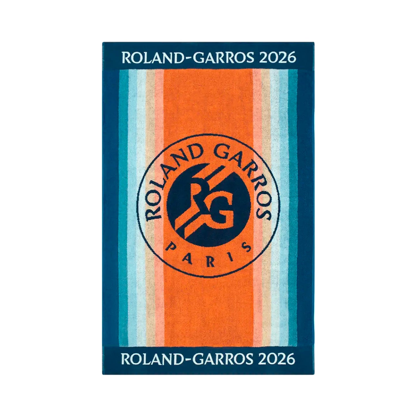 Roland Garros Official Player Towel 70X105 Handtuch - orange, dunkelblau Roland Garros Official Player Towel 70X105 Handtuch - orange, dunkelblau