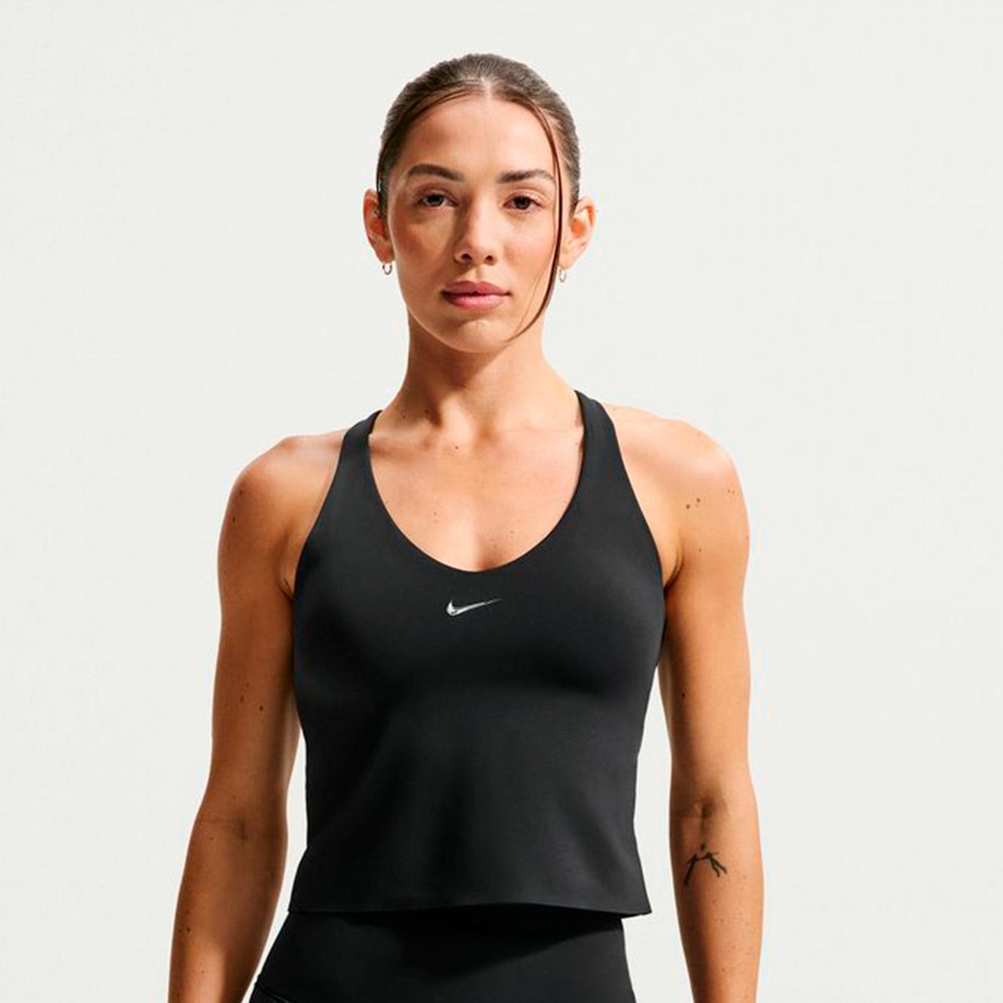 Nike Dri-Fit Medium Support Tank-Top Damen - schwarz, anthrazit Nike Dri-Fit Medium Support Tank-Top Damen - schwarz, anthrazit