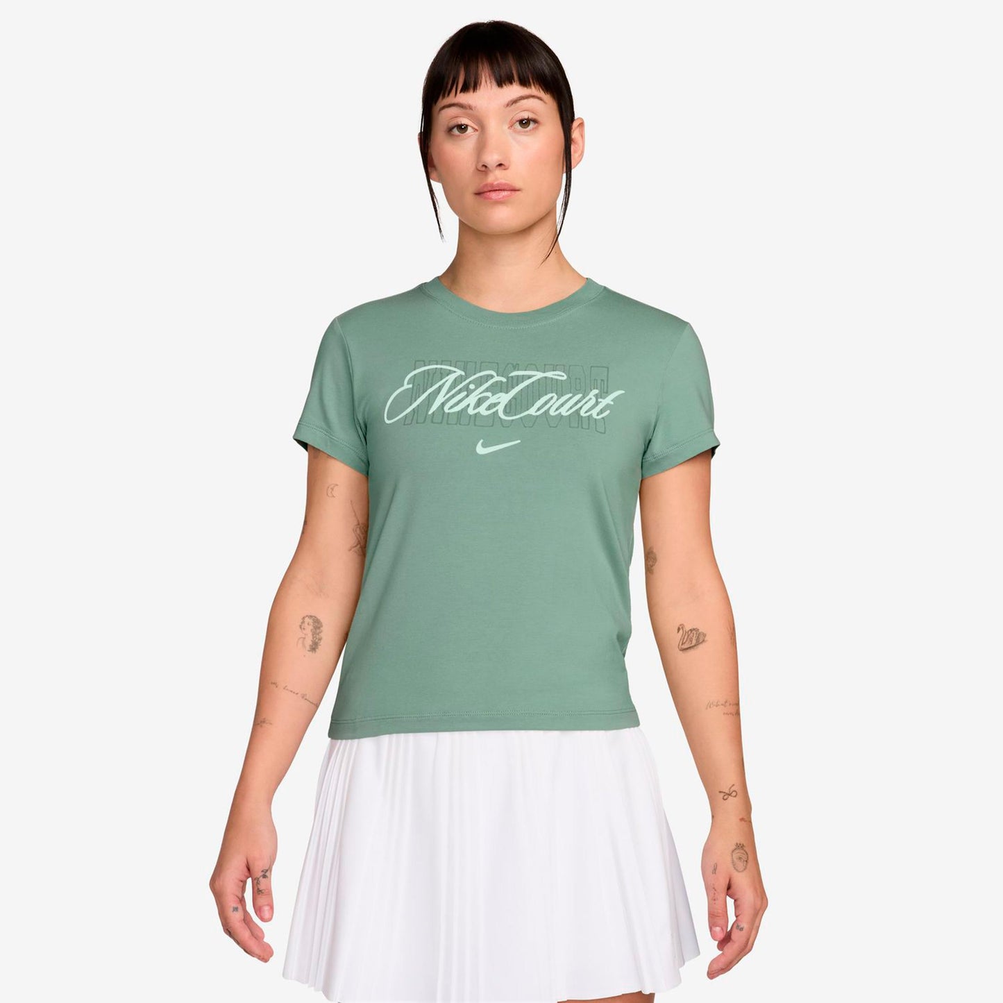 Nike Heritage T-Shirt Damen - graugrün, grün Nike Heritage T-Shirt Damen - graugrün, grün