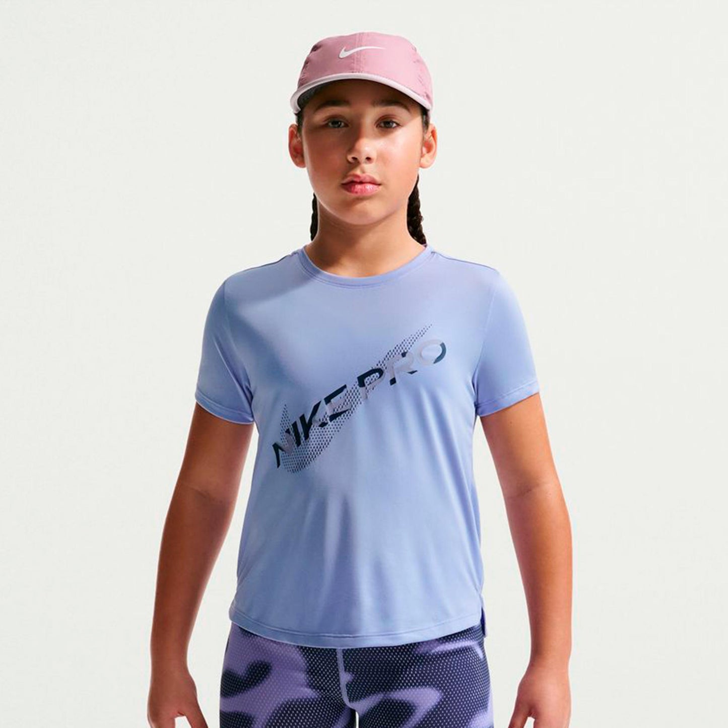 Nike Pro Dri-Fit T-Shirt Mädchen - flieder Nike Pro Dri-Fit T-Shirt Mädchen - flieder