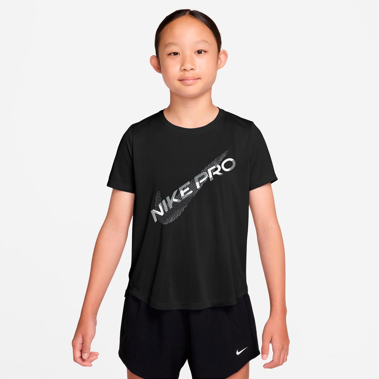 Nike Pro Dri-Fit T-Shirt Mädchen - schwarz Nike Pro Dri-Fit T-Shirt Mädchen - schwarz