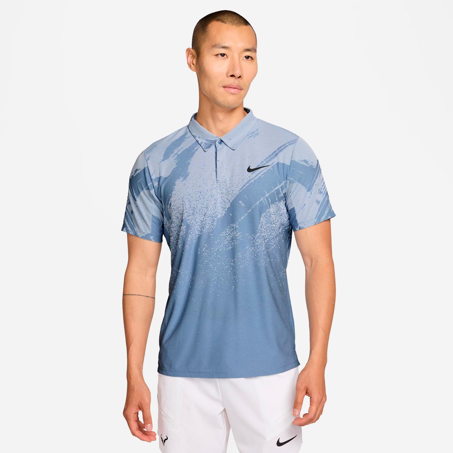 Nike Jannik Sinner Court Dri-Fit Advantage Slam Polo Herren - petrol, hellblau Nike Jannik Sinner Court Dri-Fit Advantage Slam Polo Herren - petrol, hellblau