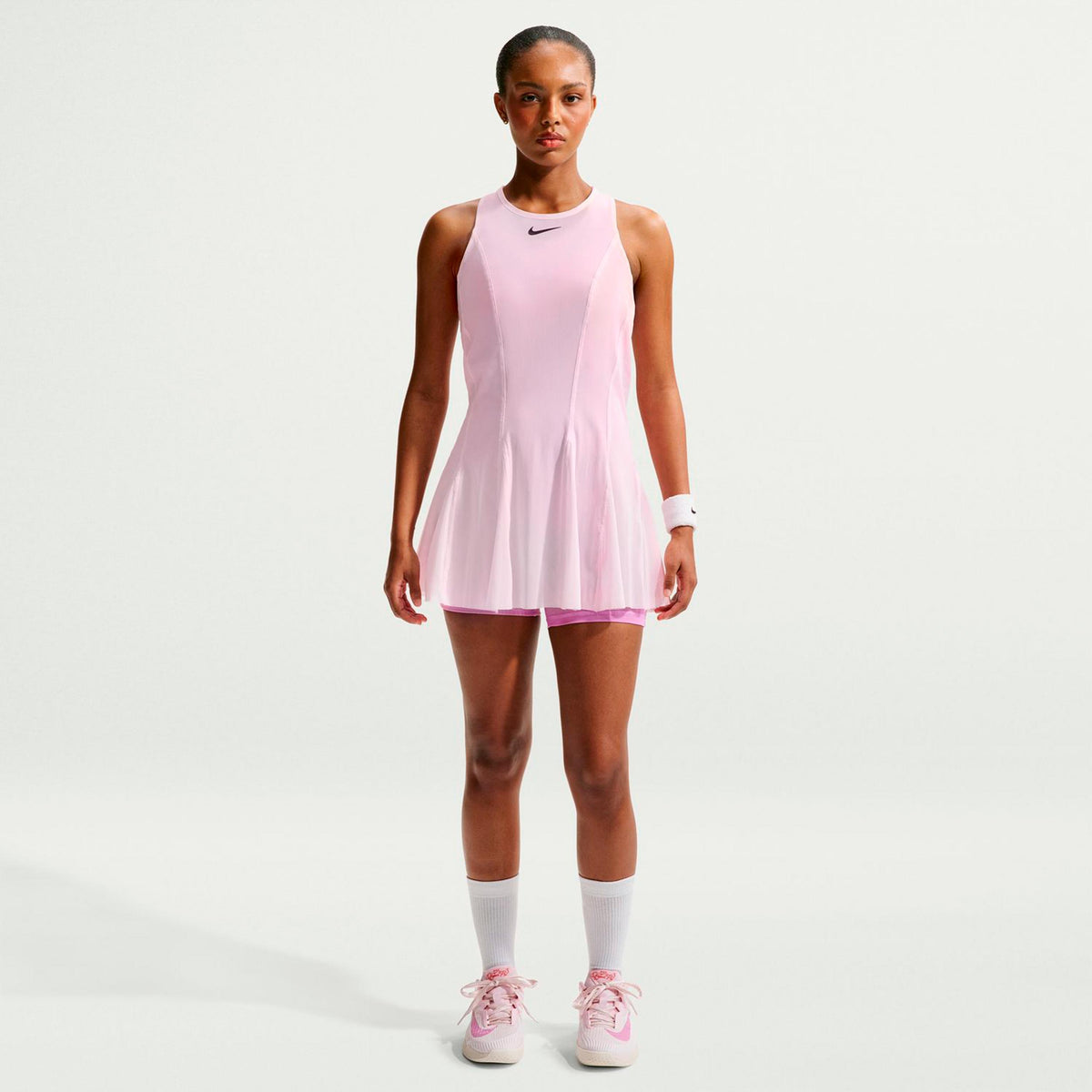 Nike Court Slam Kleid Damen - pink Nike Court Slam Kleid Damen - pink