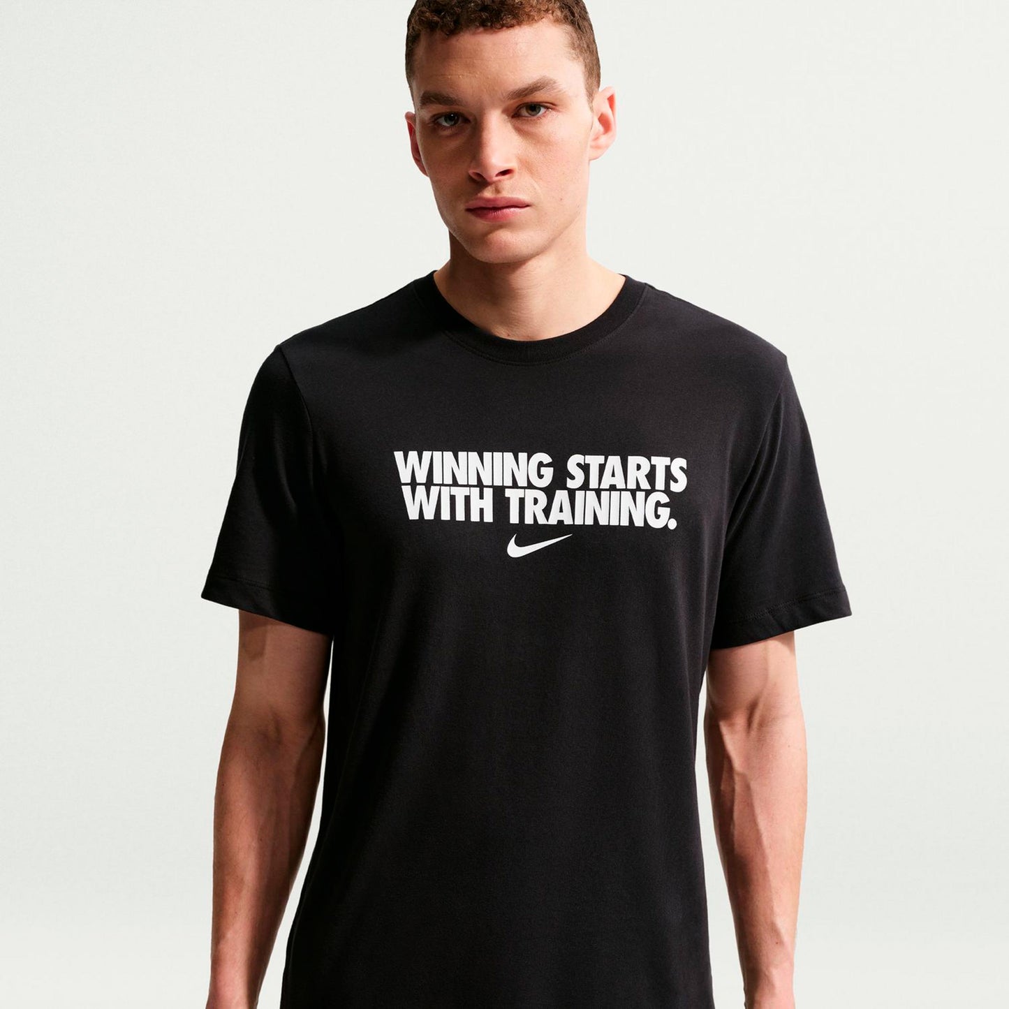 Nike Dri-Fit Winning T-Shirt Herren - schwarz Nike Dri-Fit Winning T-Shirt Herren - schwarz