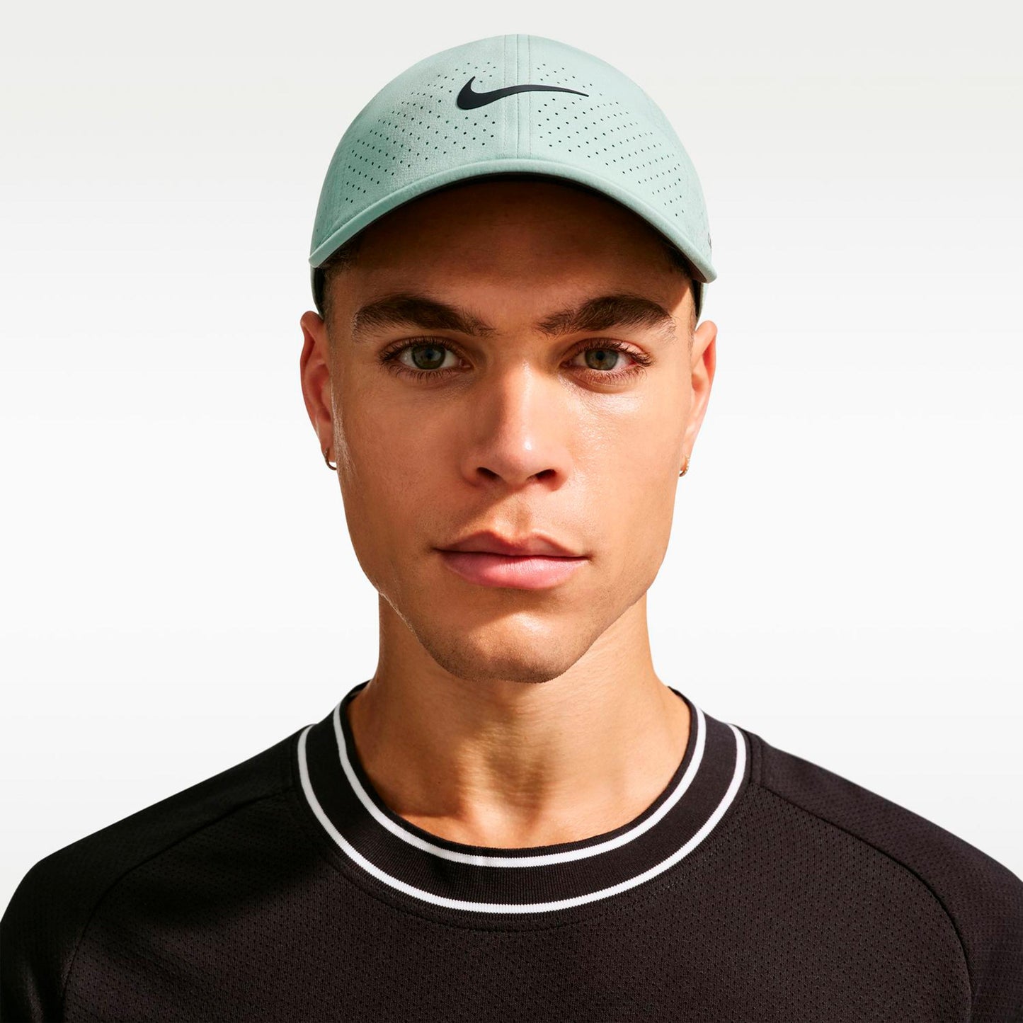 Nike Dri-Fit Advantage Club Cap Unisex - graugrün, schwarz Nike Dri-Fit Advantage Club Cap Unisex - graugrün, schwarz