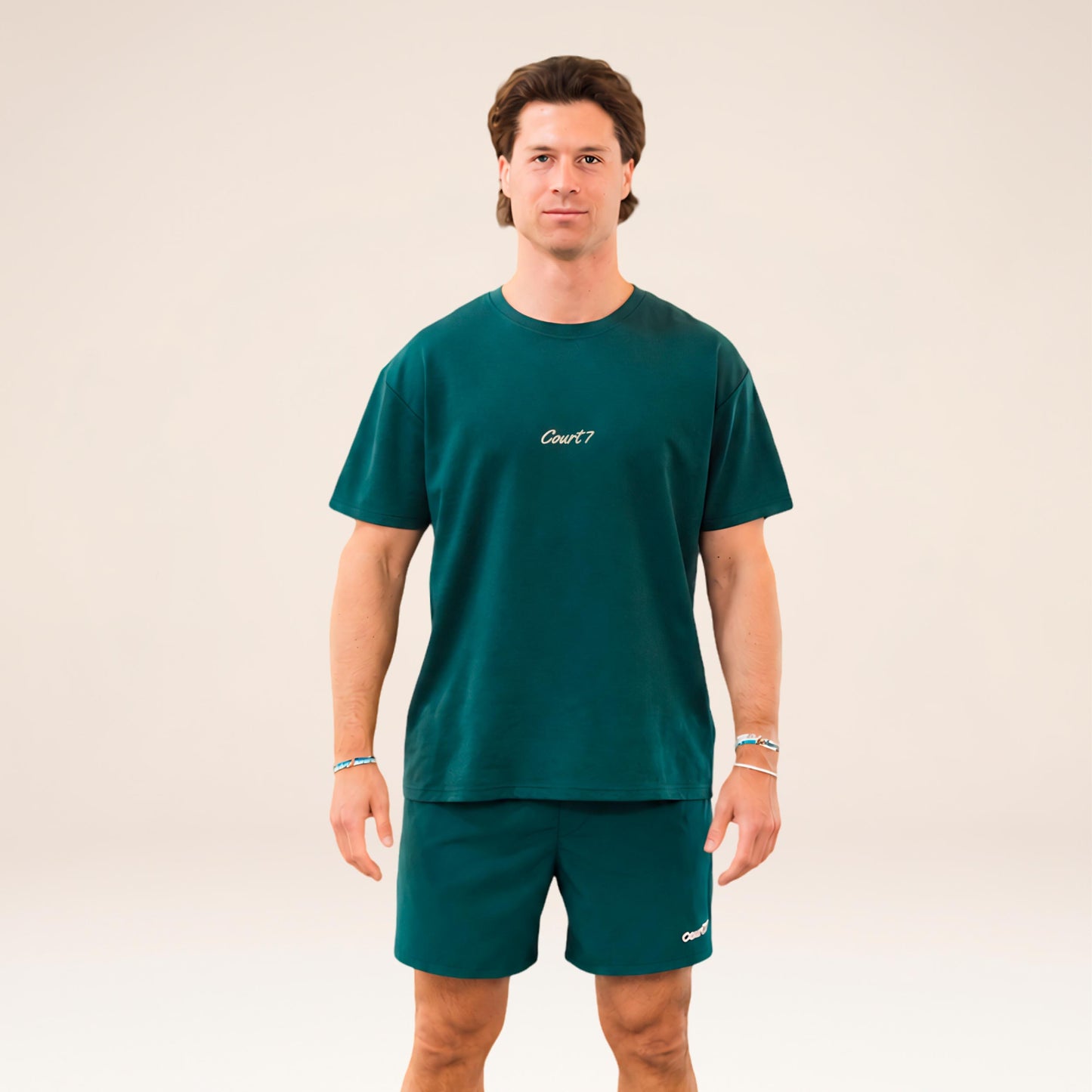 COURT7 AD-IN Basic 2.0 T-Shirt Unisex - dunkelgrün COURT7 AD-IN Basic 2.0 T-Shirt Unisex - dunkelgrün