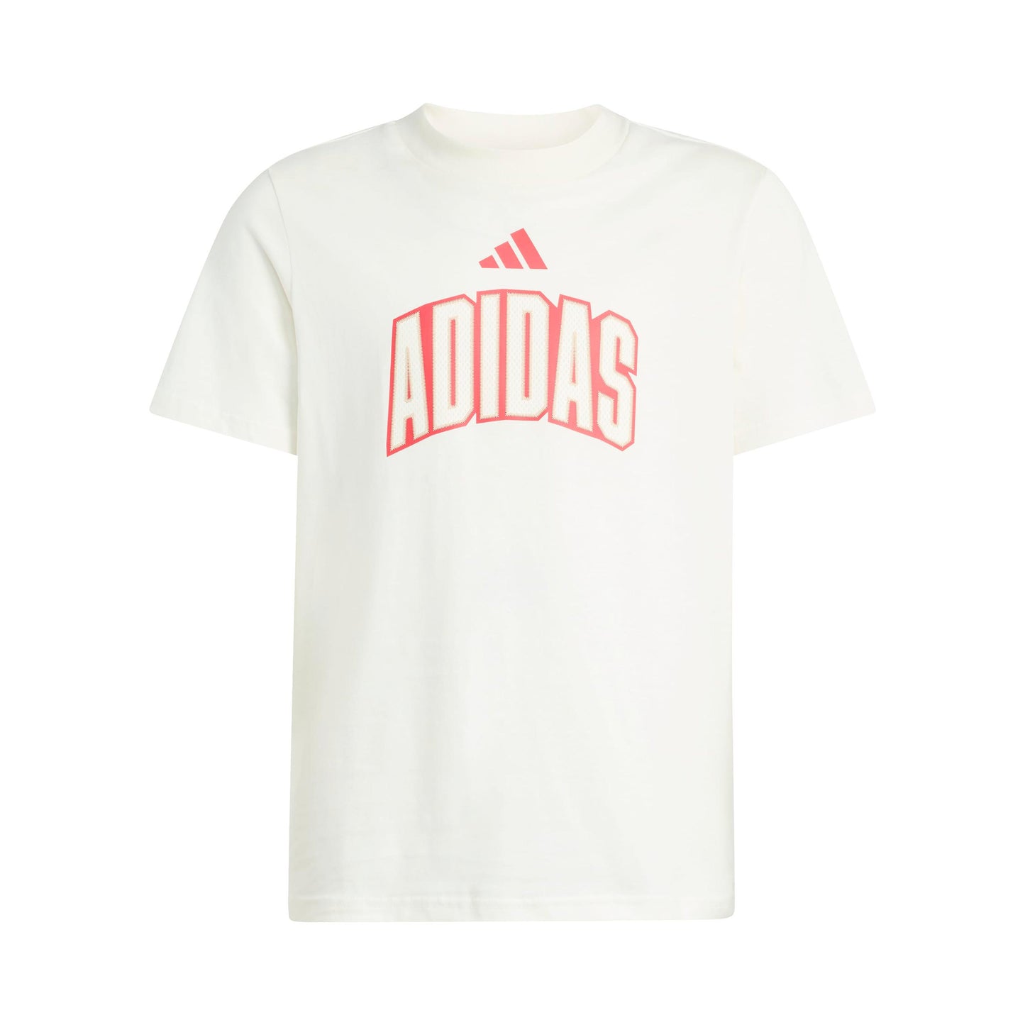 adidas Stadium Lettering T-Shirt Kinder - offwhite, rot adidas Stadium Lettering T-Shirt Kinder - offwhite, rot