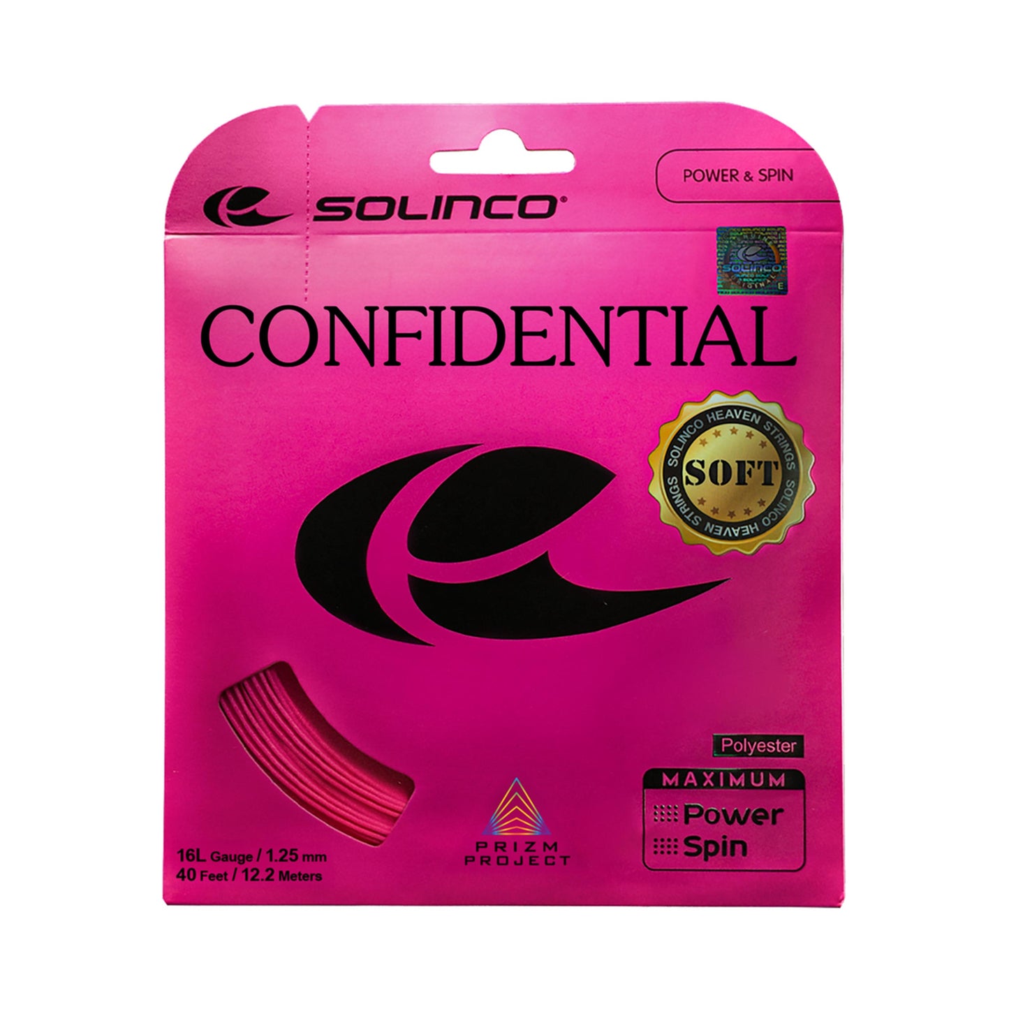 Solinco Confidential Soft Saitenset 12m - pink Solinco Confidential Soft Saitenset 12m - pink