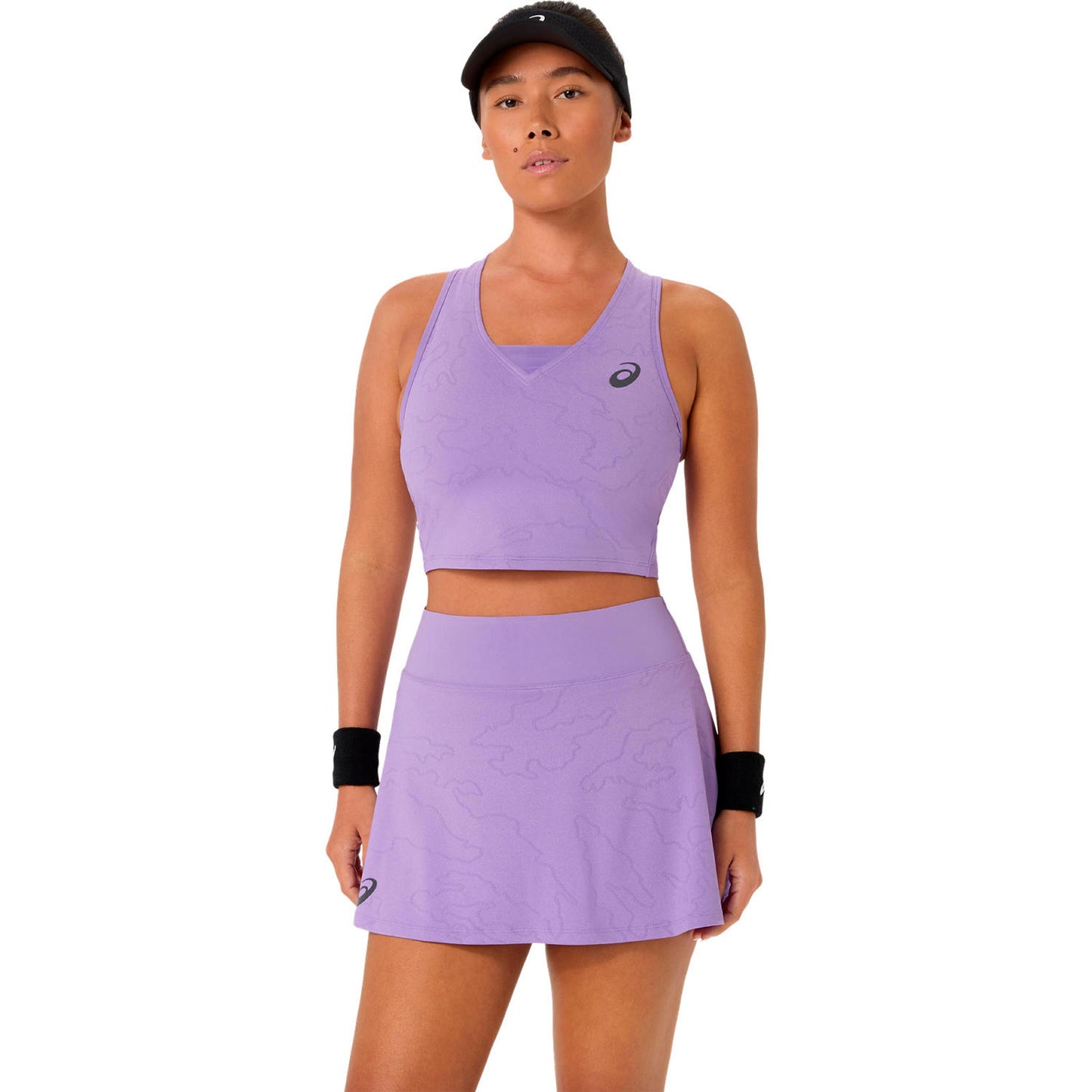 ASICS Match Jacquard Night Energy Tank-Top Damen - lila ASICS Match Jacquard Night Energy Tank-Top Damen - lila