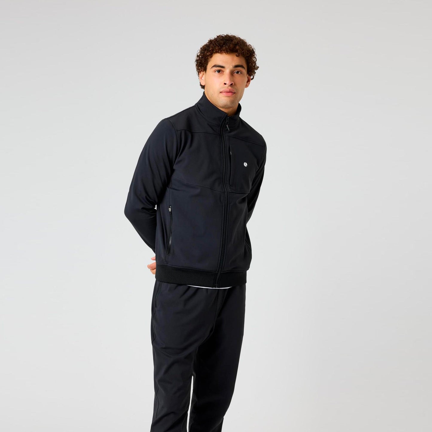 Björn Borg Ace Court Trainingsjacke Herren - schwarz Björn Borg Ace Court Trainingsjacke Herren - schwarz