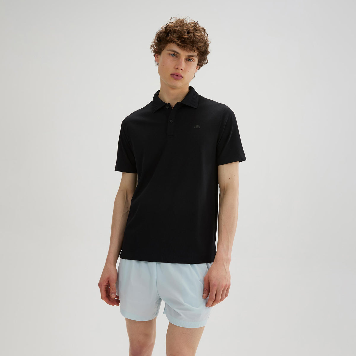 Ellesse Edmond Polo Herren - schwarz Ellesse Edmond Polo Herren - schwarz