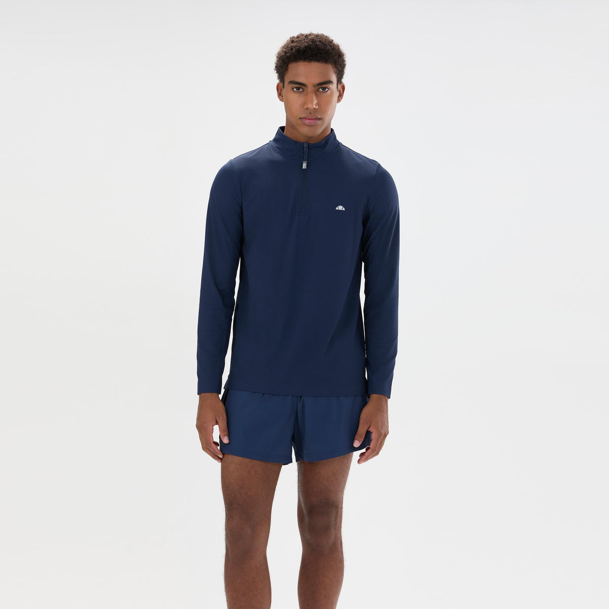 Ellesse Edmond 1/4 Zip Longsleeve Herren - dunkelblau Ellesse Edmond 1/4 Zip Longsleeve Herren - dunkelblau