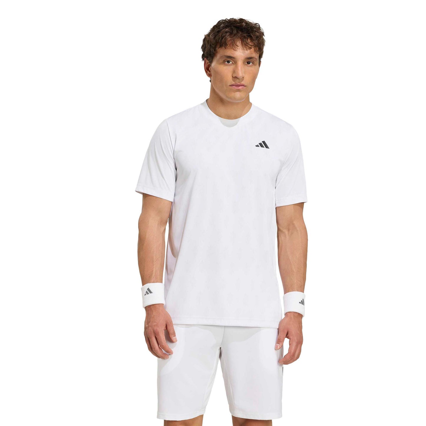 adidas Club Graphic T-Shirt Herren - weiß, hellgrau adidas Club Graphic T-Shirt Herren - weiß, hellgrau
