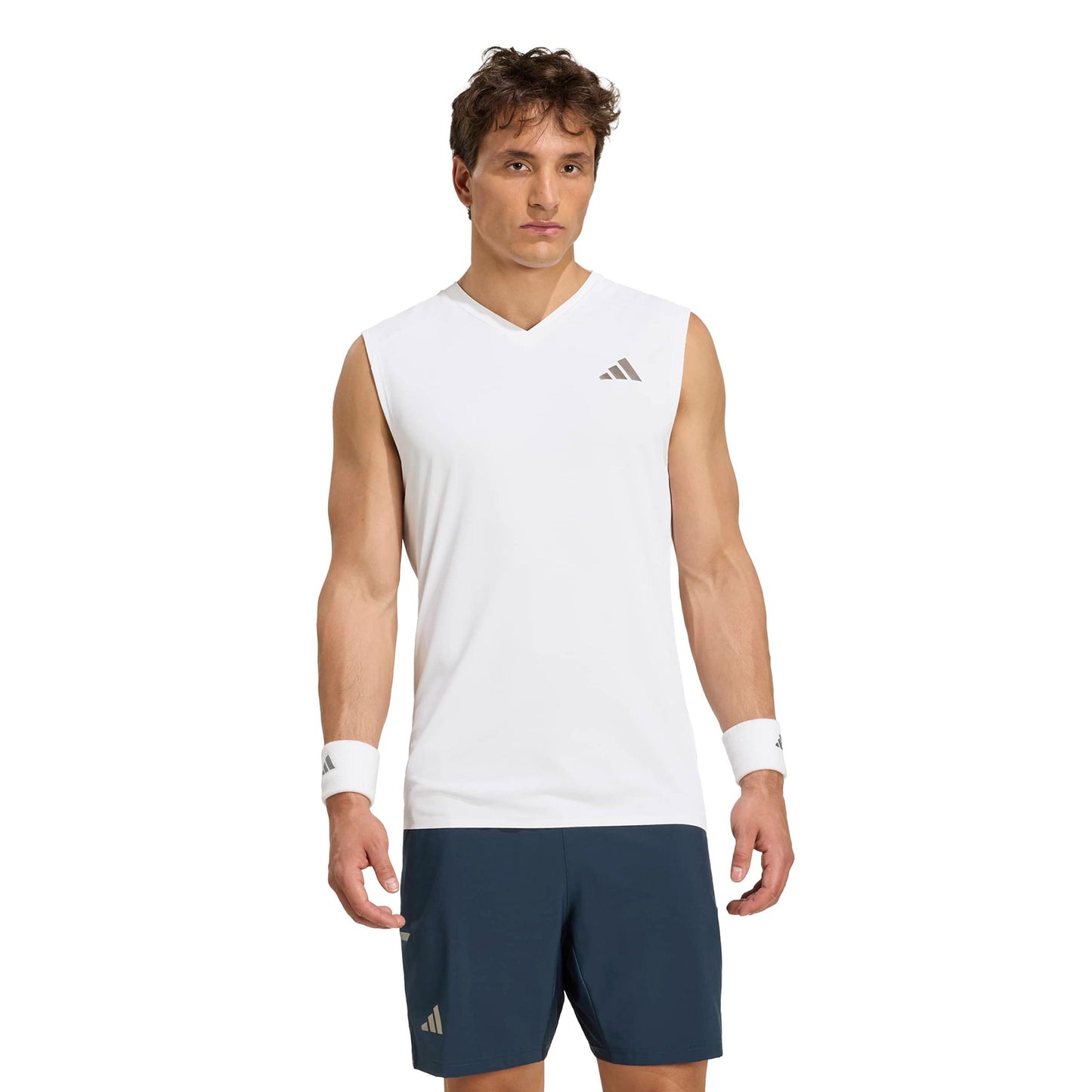 adidas Climacool Tank-Top Herren - weiß, silber adidas Climacool Tank-Top Herren - weiß, silber