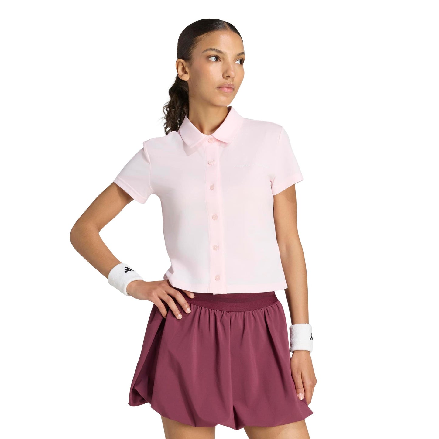adidas Polo Damen - pastellrosa adidas Polo Damen - pastellrosa