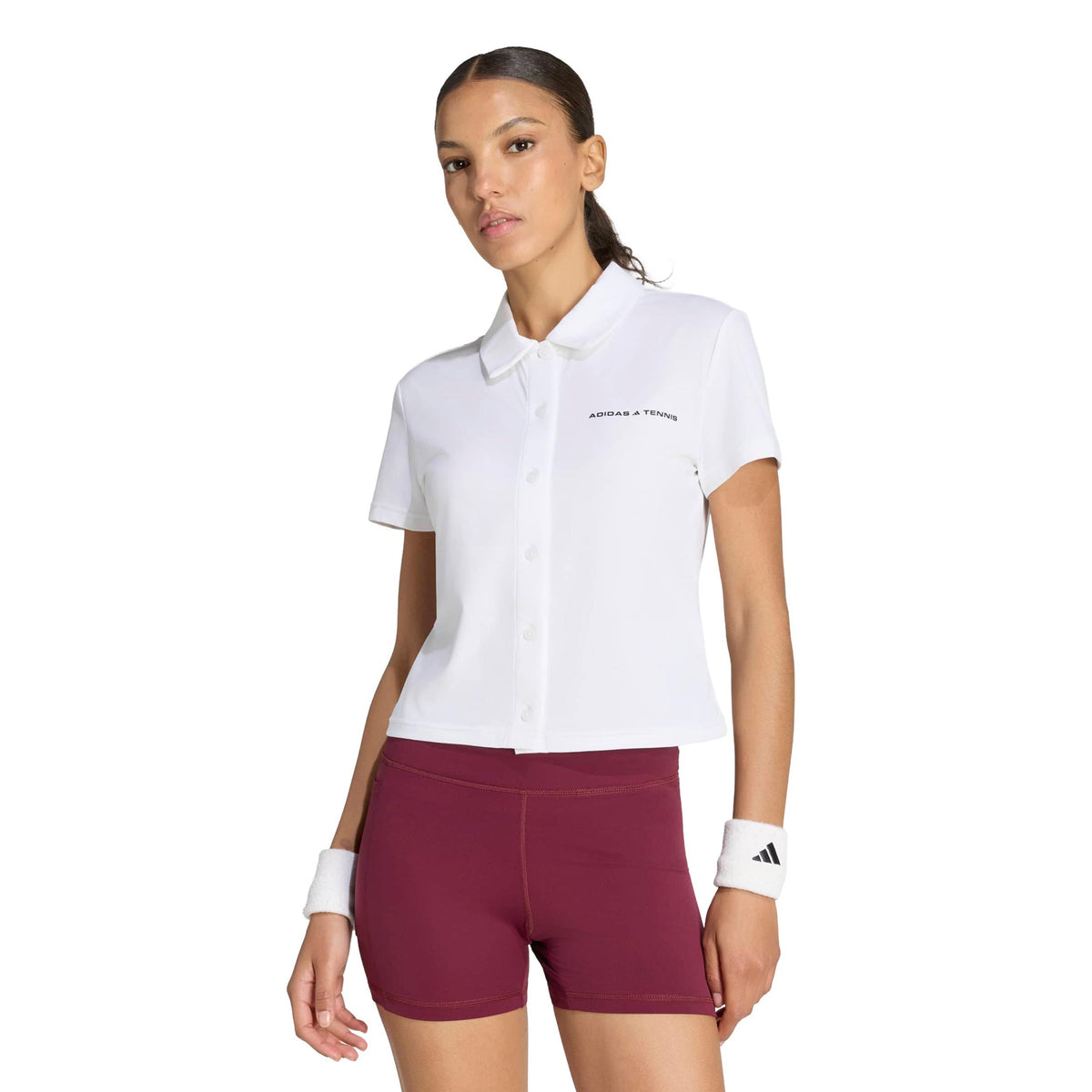 adidas Polo Damen - weiß adidas Polo Damen - weiß